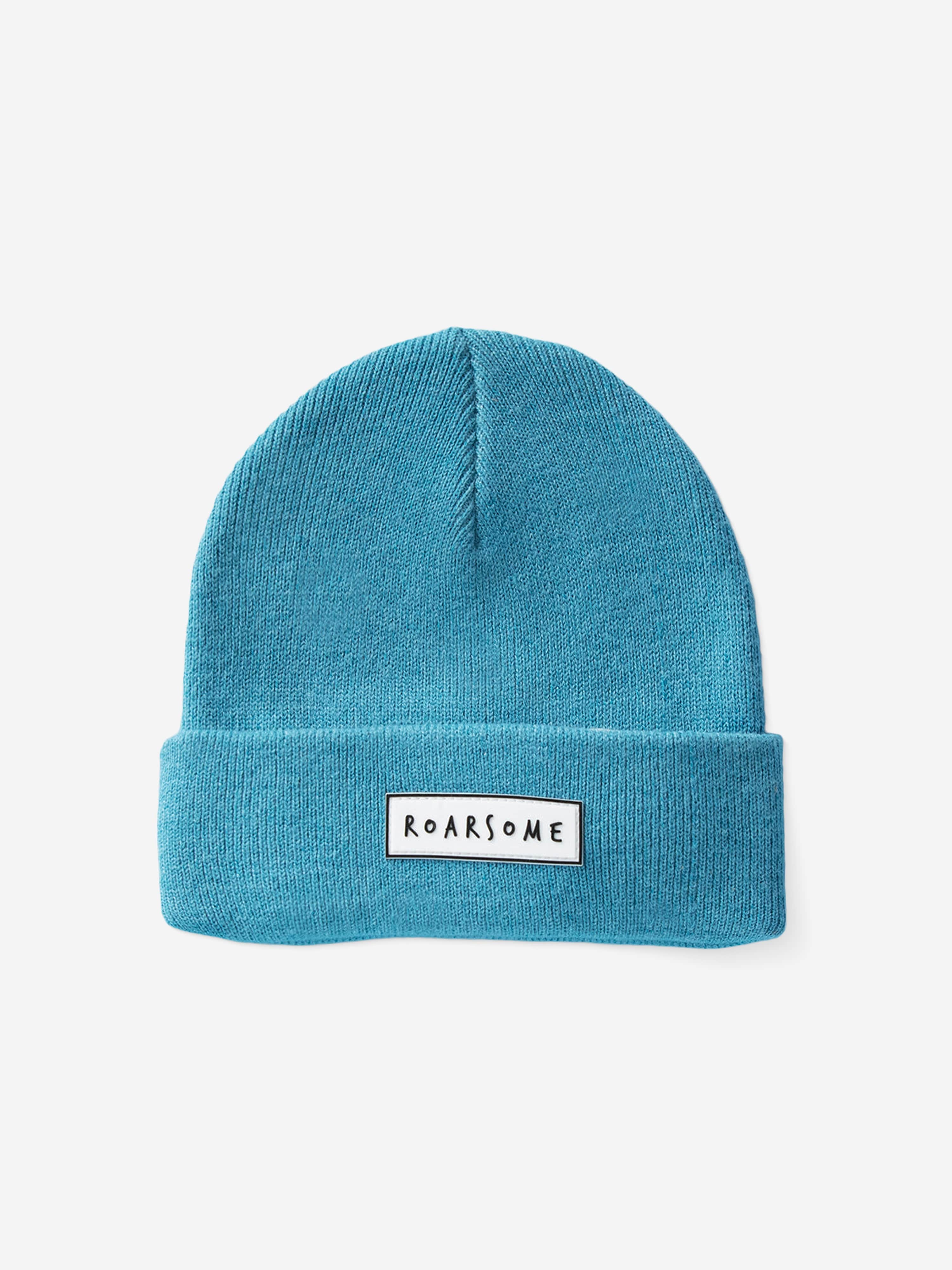 Roarsome Kids Beanie Hat in Blue