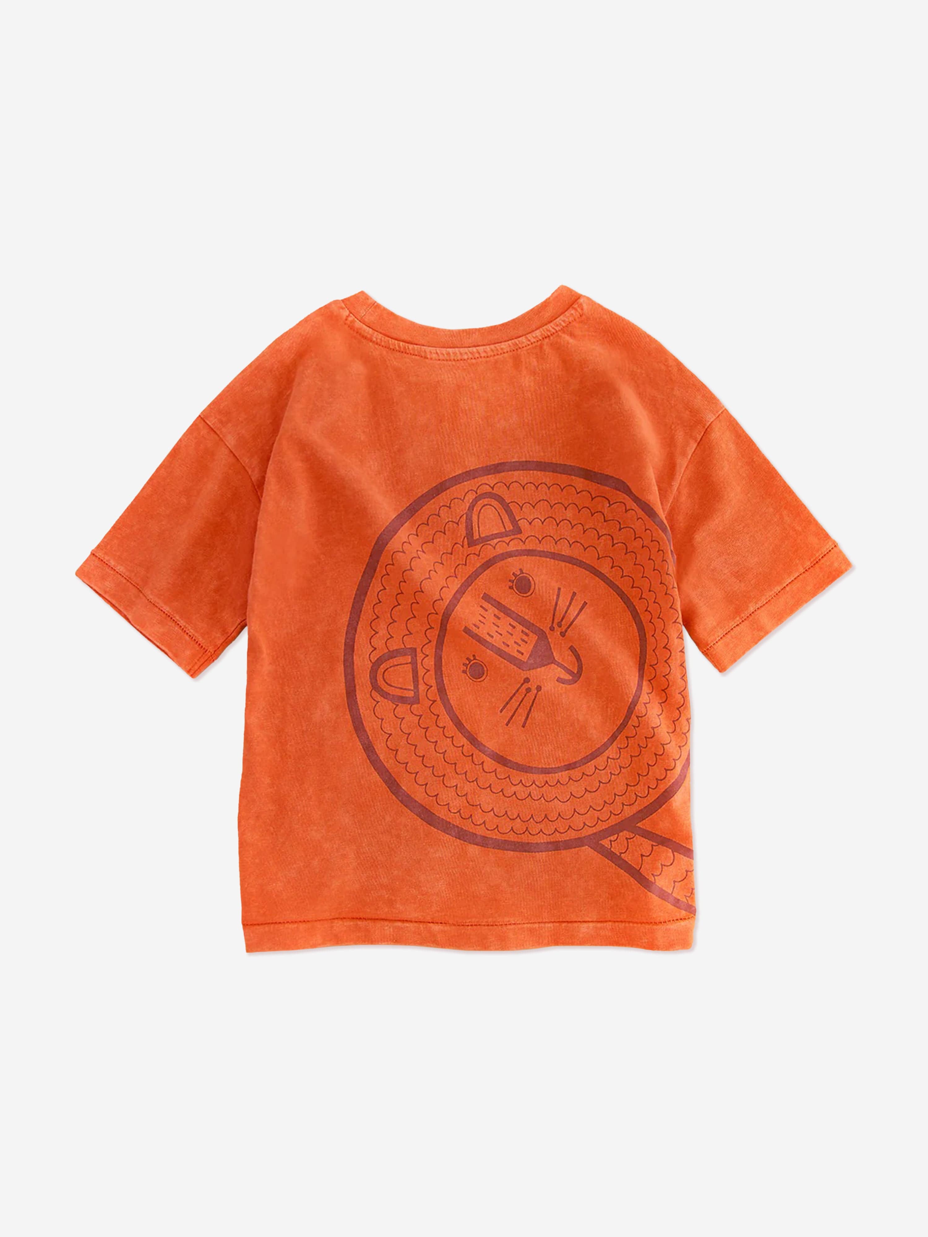 Roarsome Boys Cub The Lion Adventure Club T-Shirt in Red