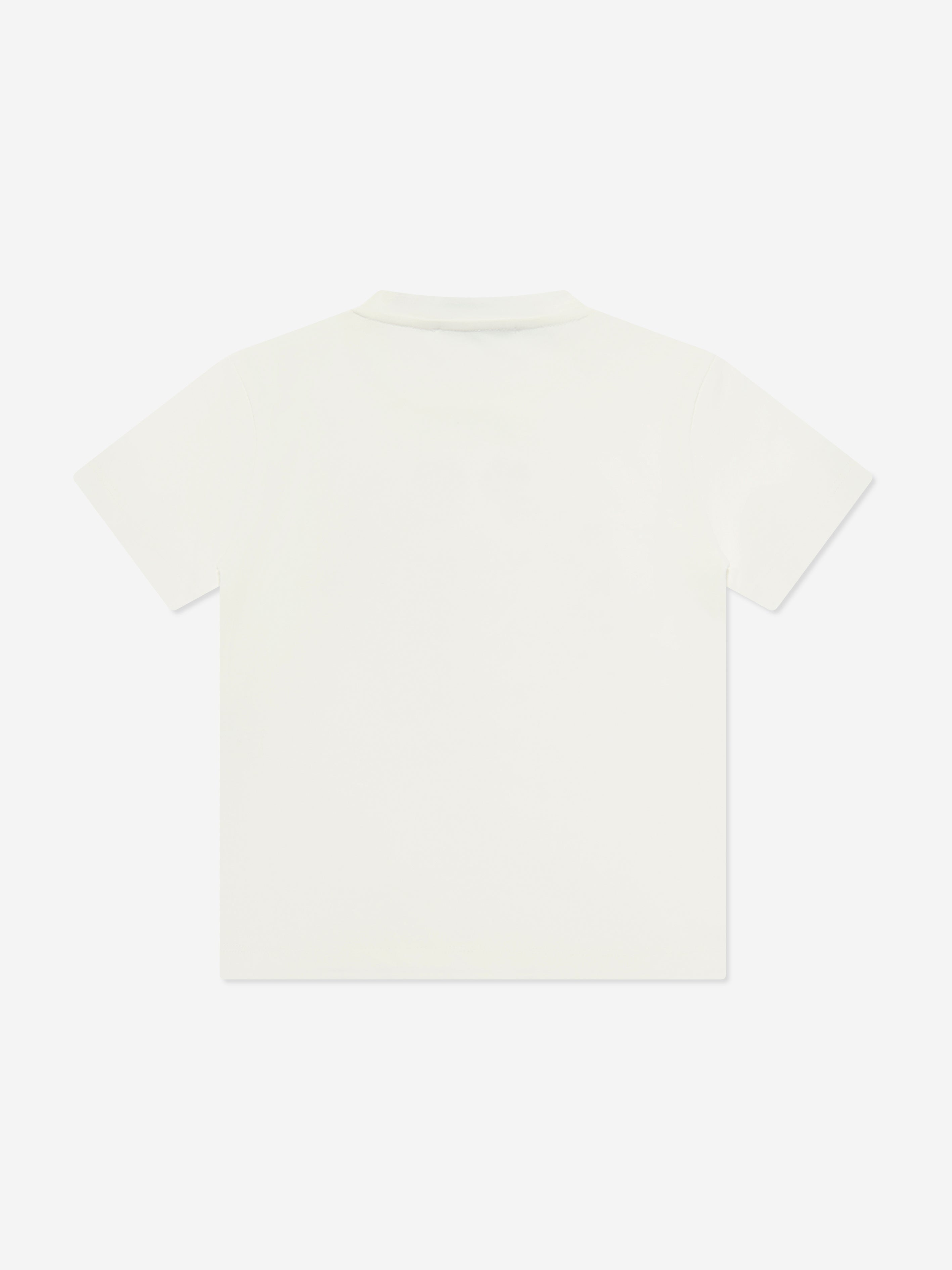 Roberto Cavalli Boys RC Logo T-Shirt in White