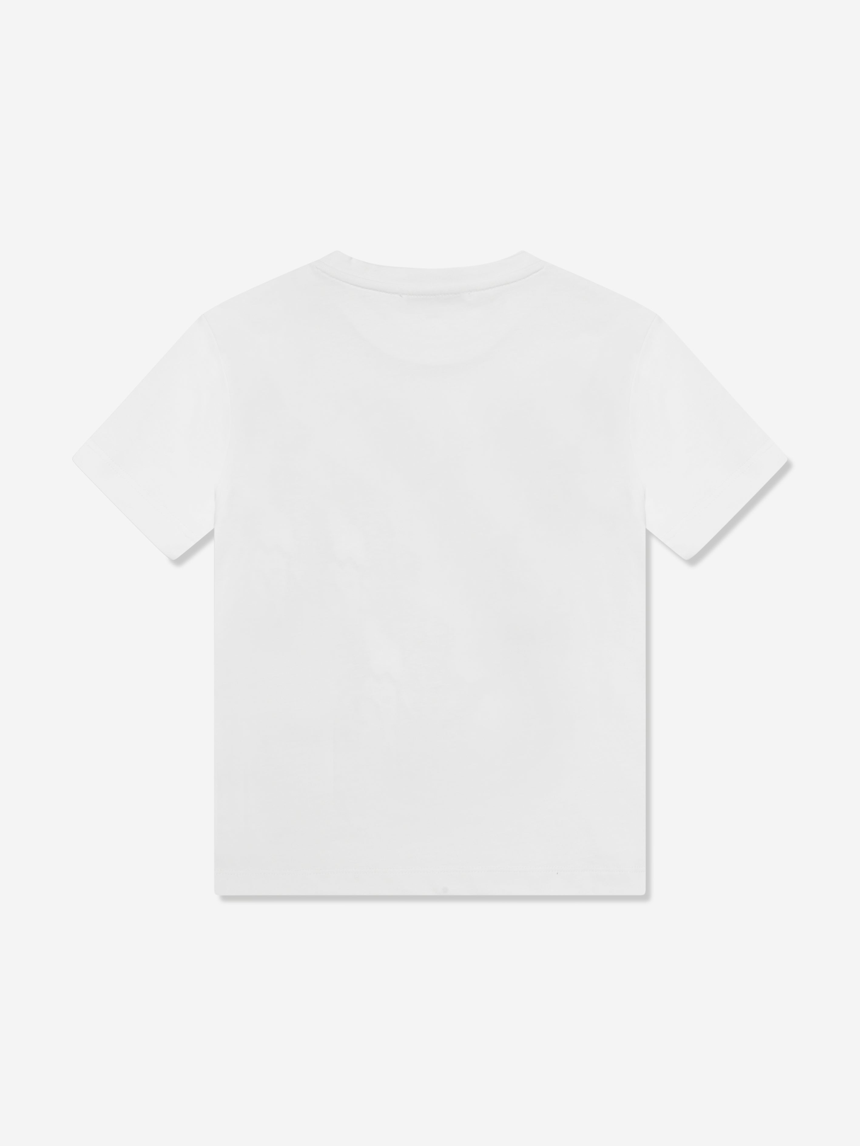 Roberto Cavalli Boys Hawk Logo T-Shirt in White