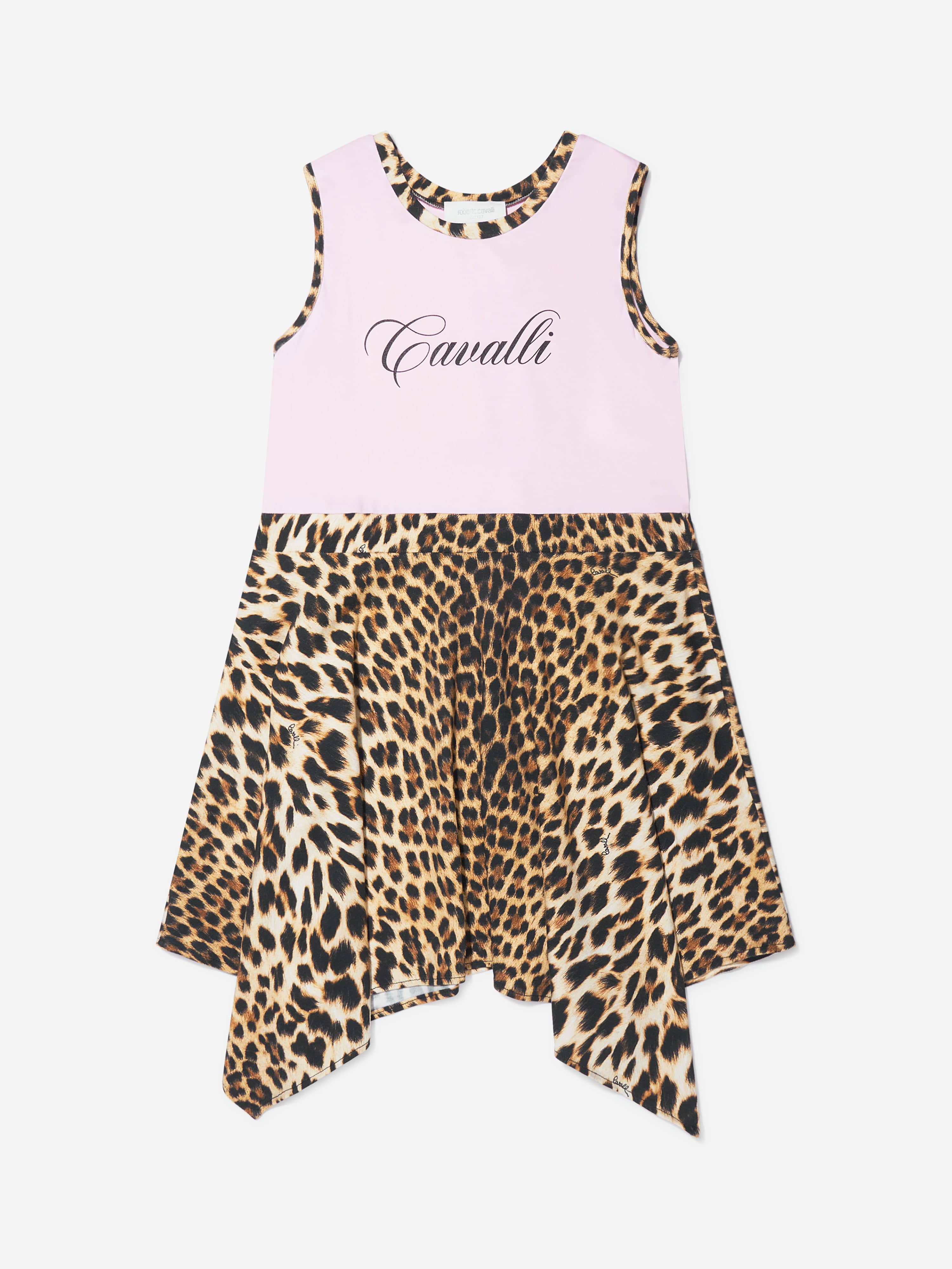 Roberto Cavalli Girls Cotton Jersey Dress