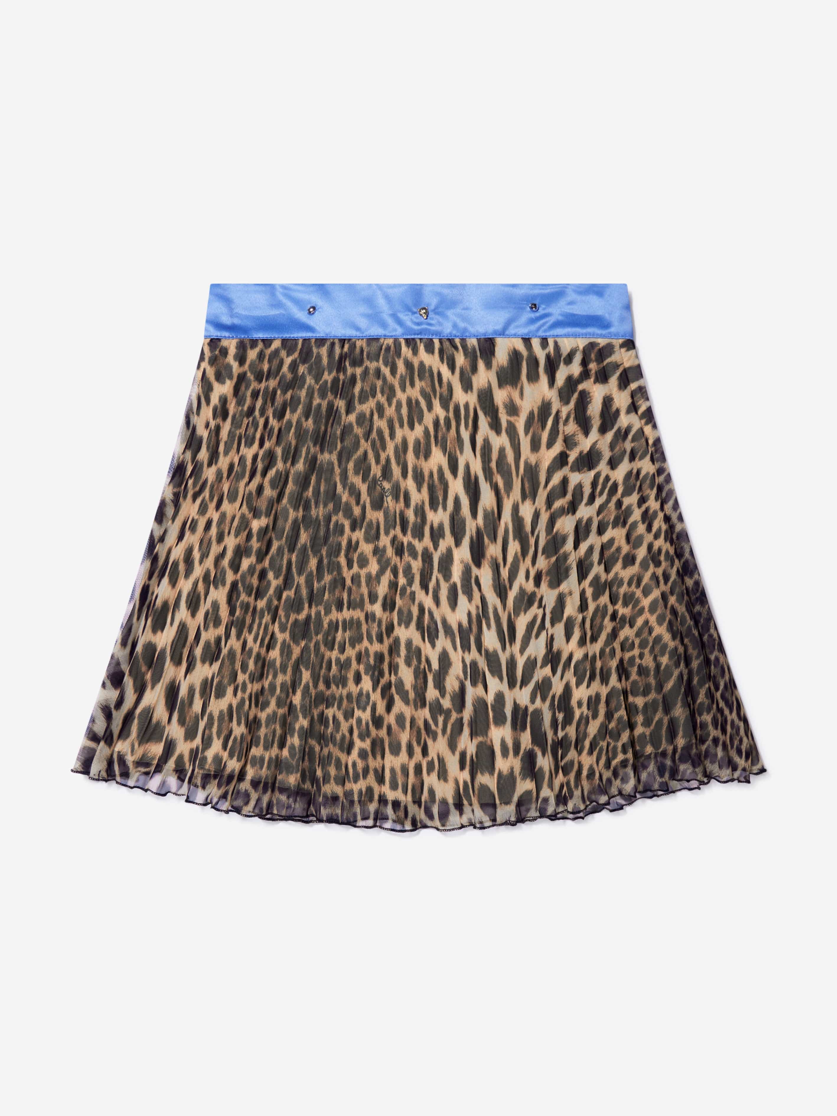 Roberto Cavalli Girls Pleated Skirt