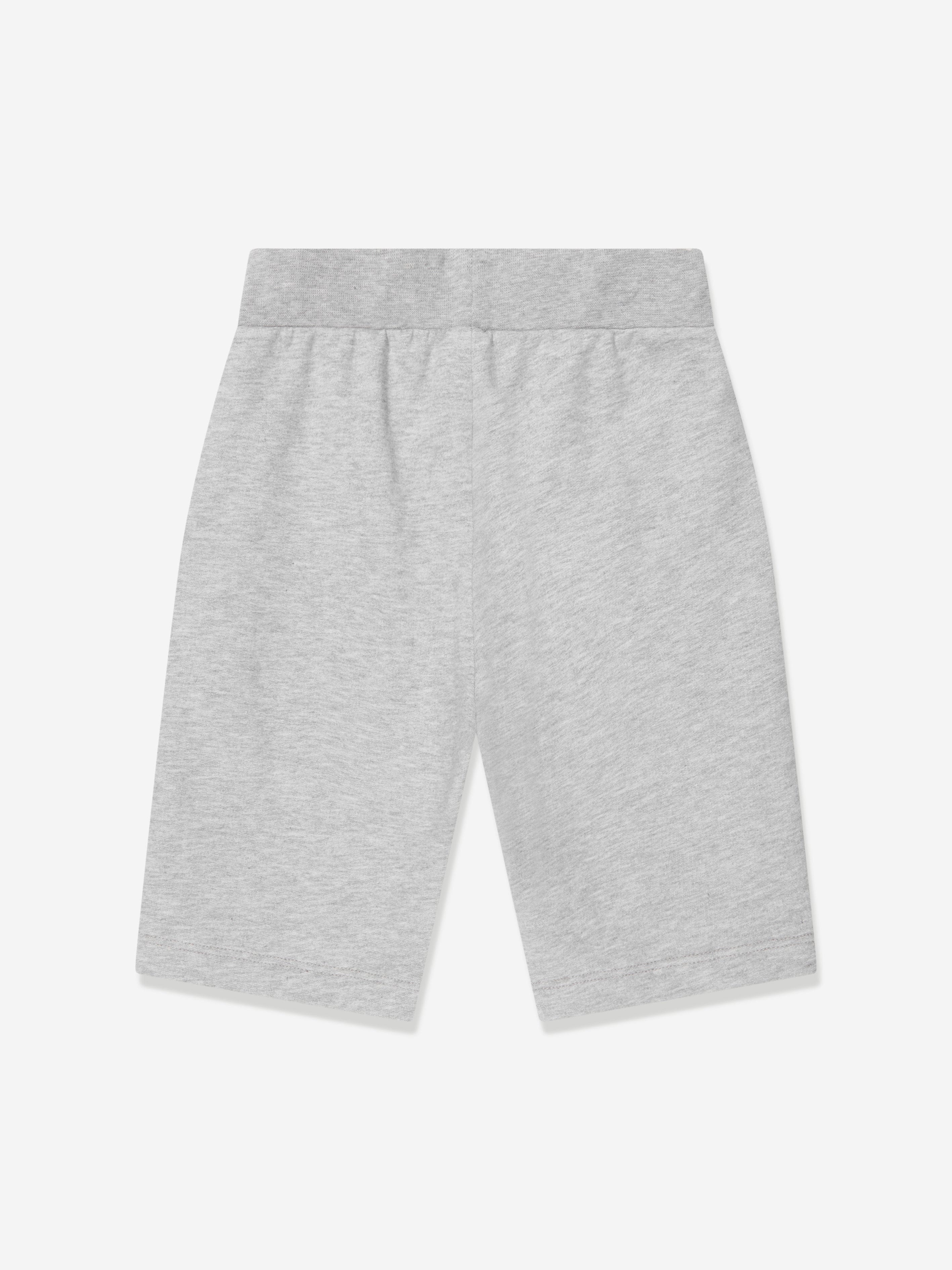 Roberto Cavalli Boys Logo Shorts in Grey