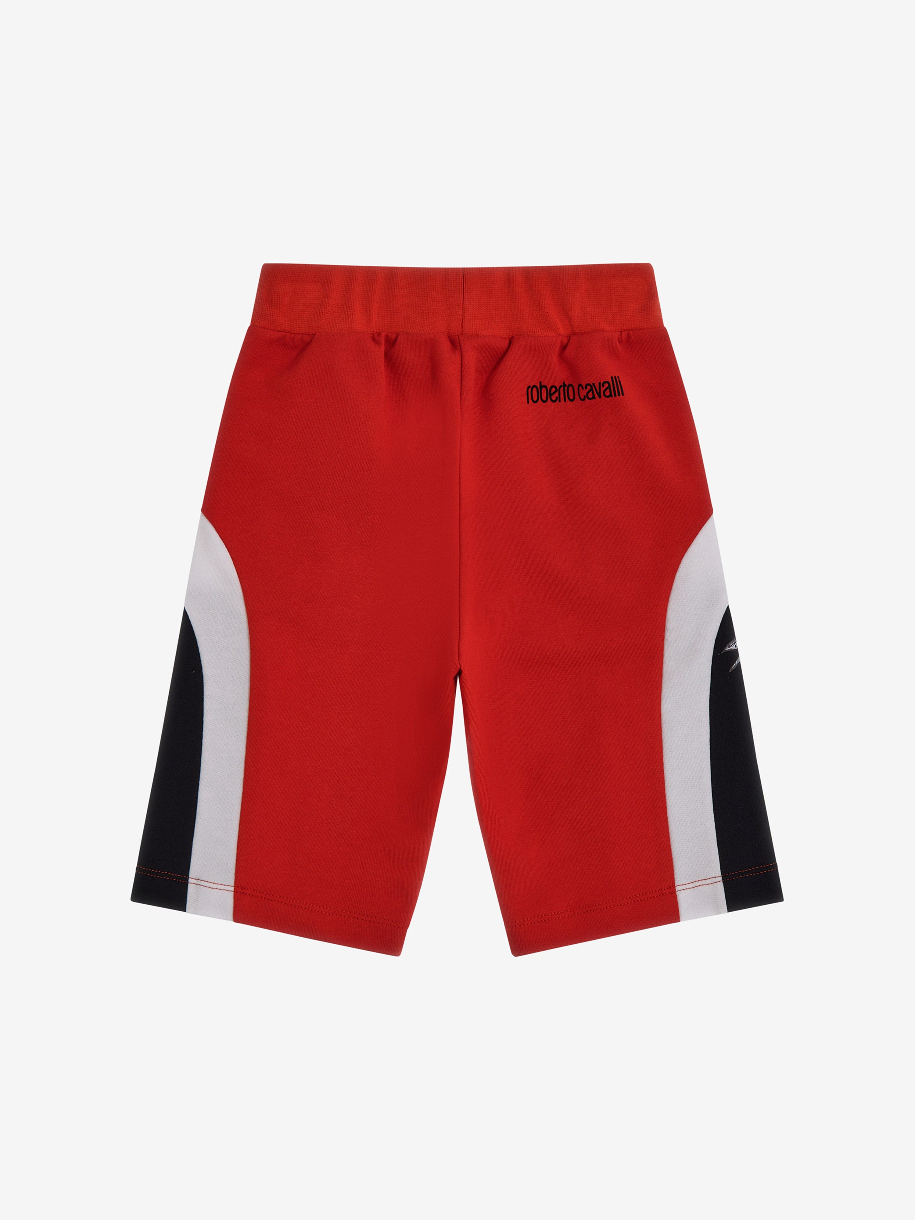 Roberto Cavalli Boys Eagle Shorts in Red