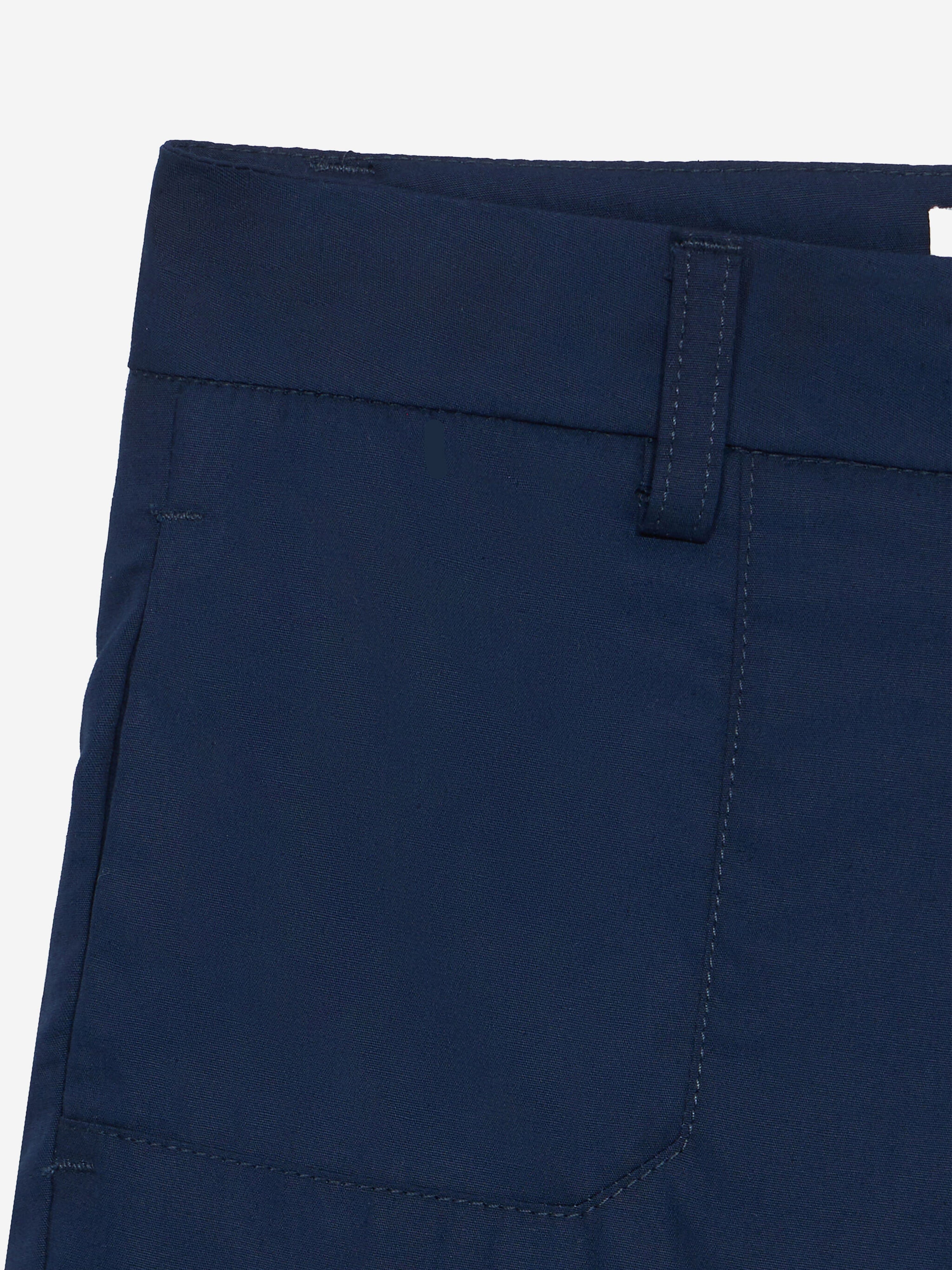 Roberto Cavalli Boys Cargo Shorts in Navy