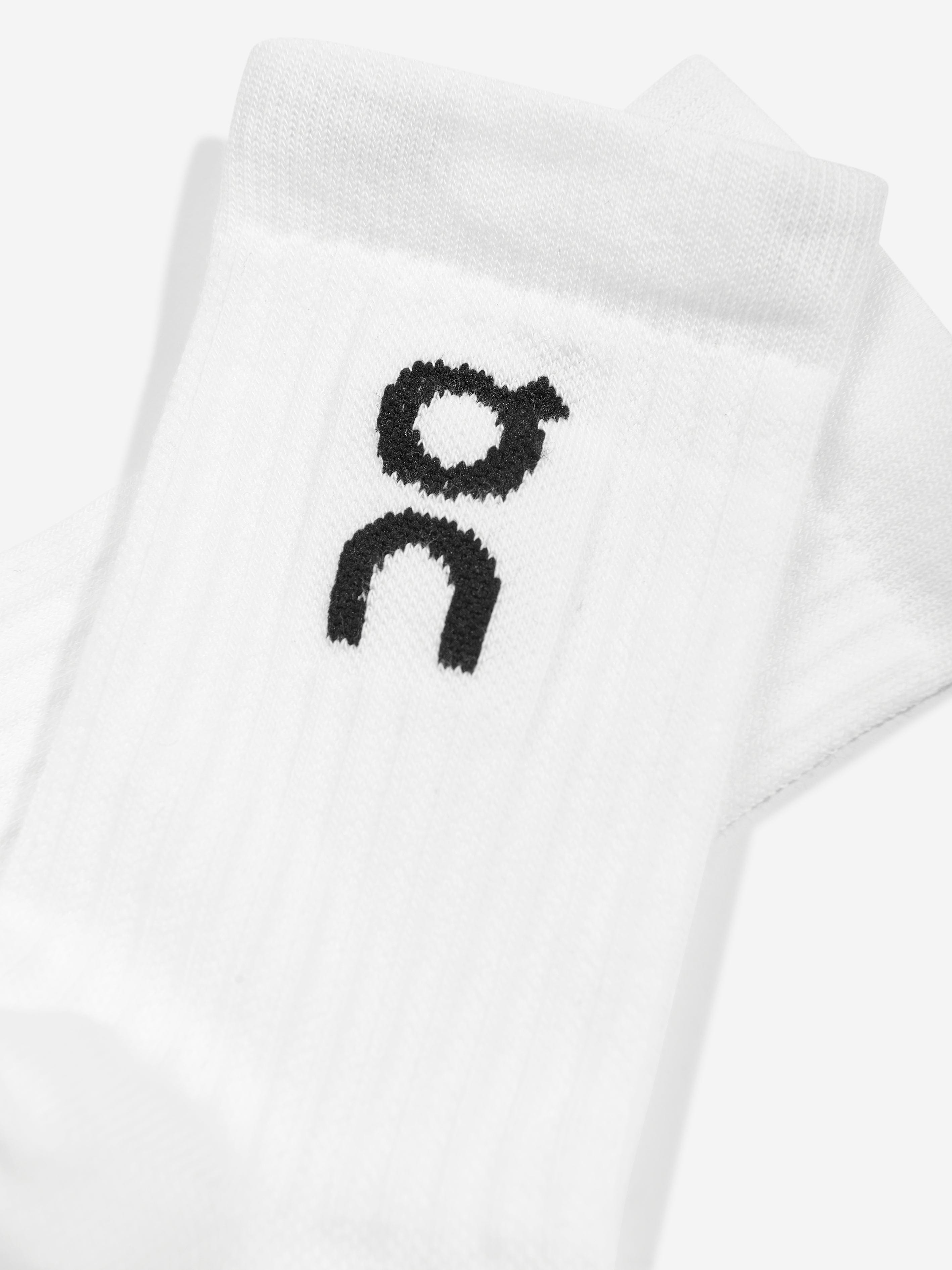 On Running Kids Logo Socks 3-Pack in White