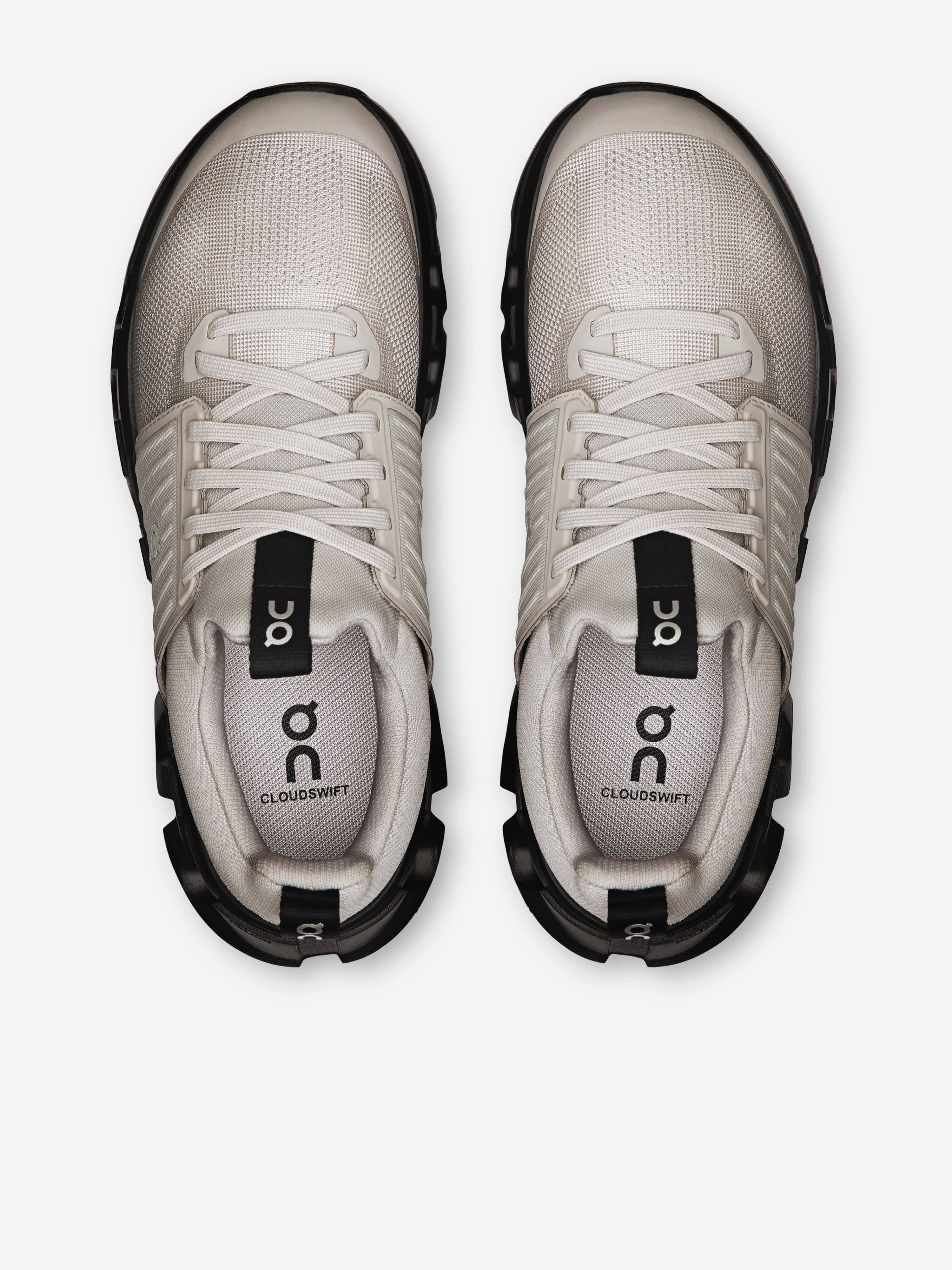 On Running Kids Cloudswift Trainers in Grey