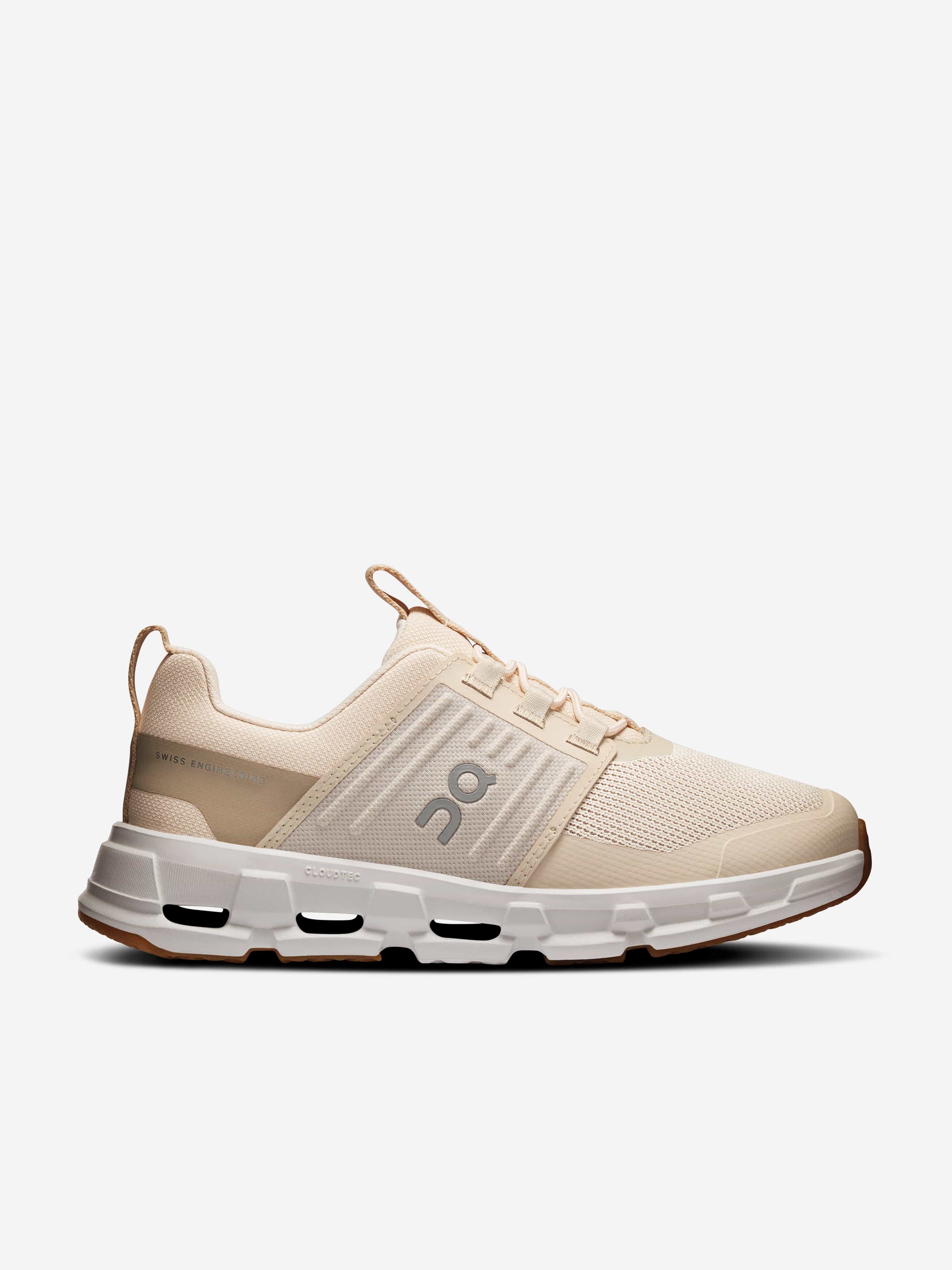 On Running Kids Cloudswift Trainers in Beige