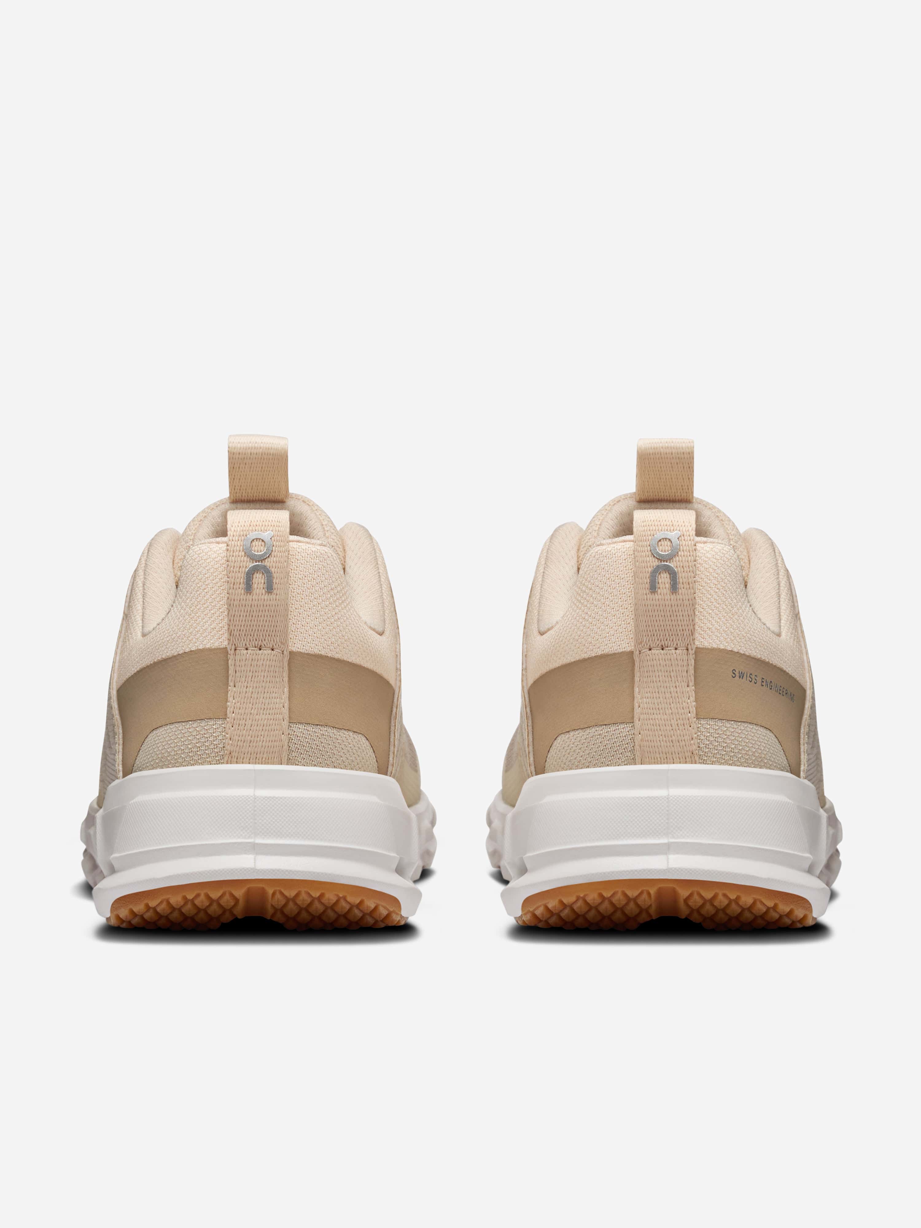 On Running Kids Cloudswift Trainers in Beige