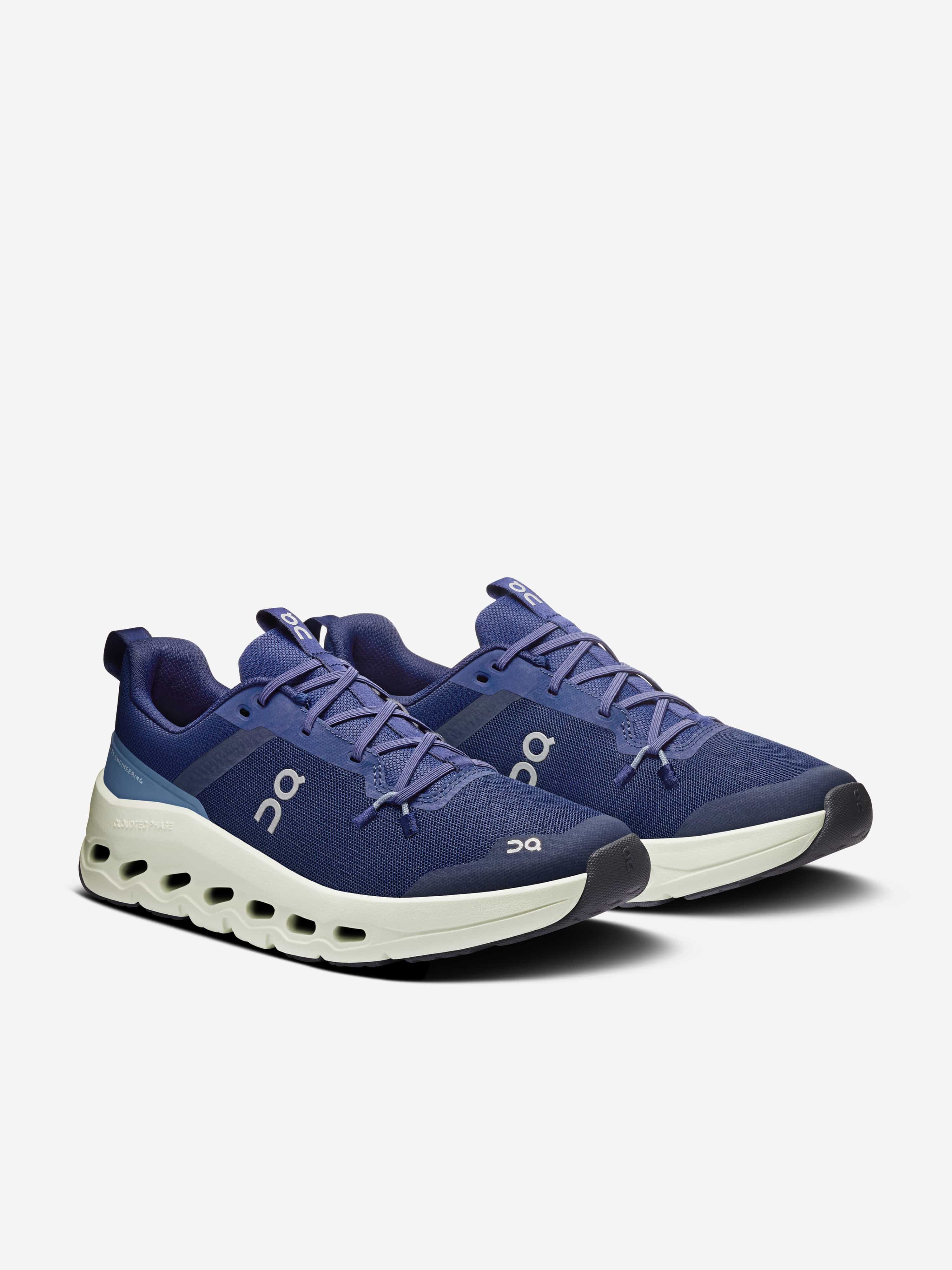 On Running Kids Cloudleap Trainers in Navy