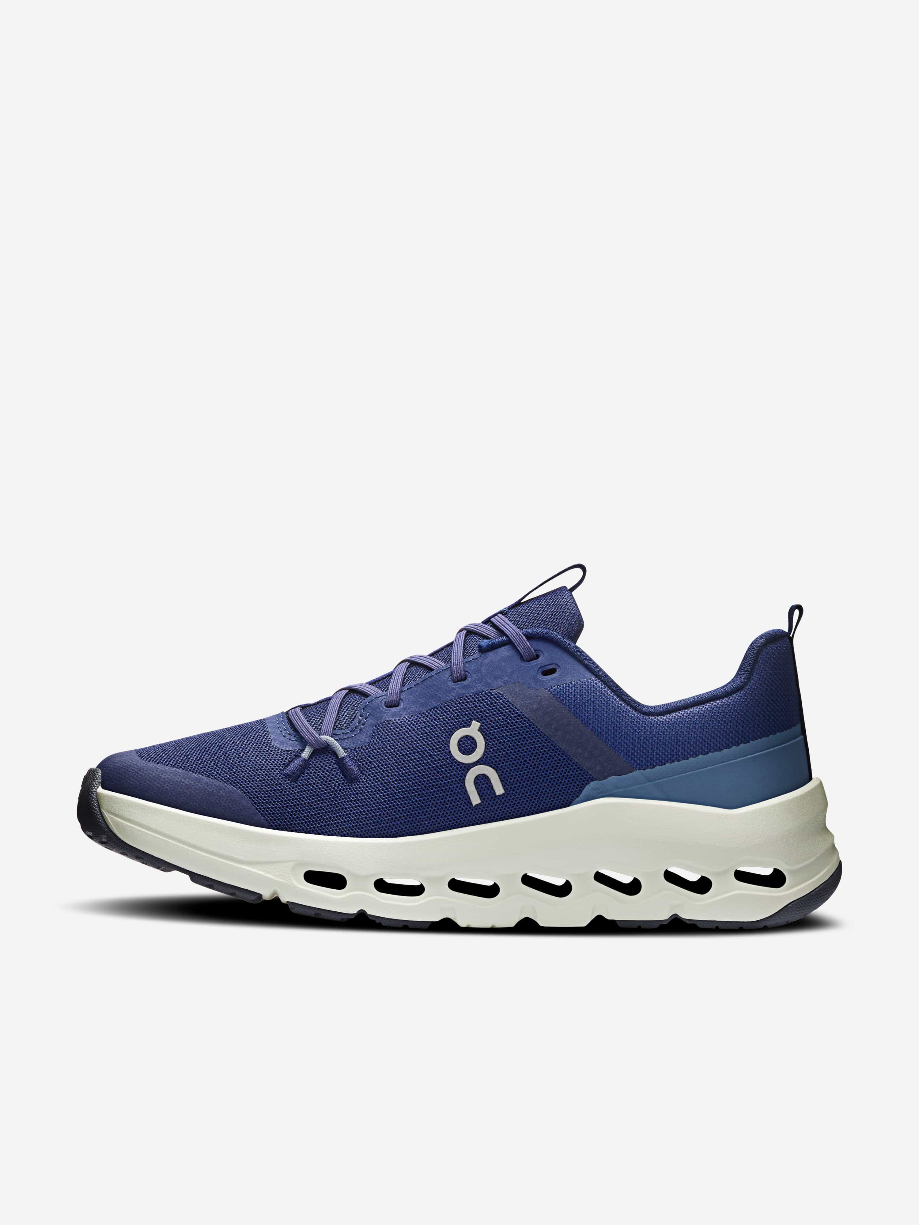 On Running Kids Cloudleap Trainers in Navy