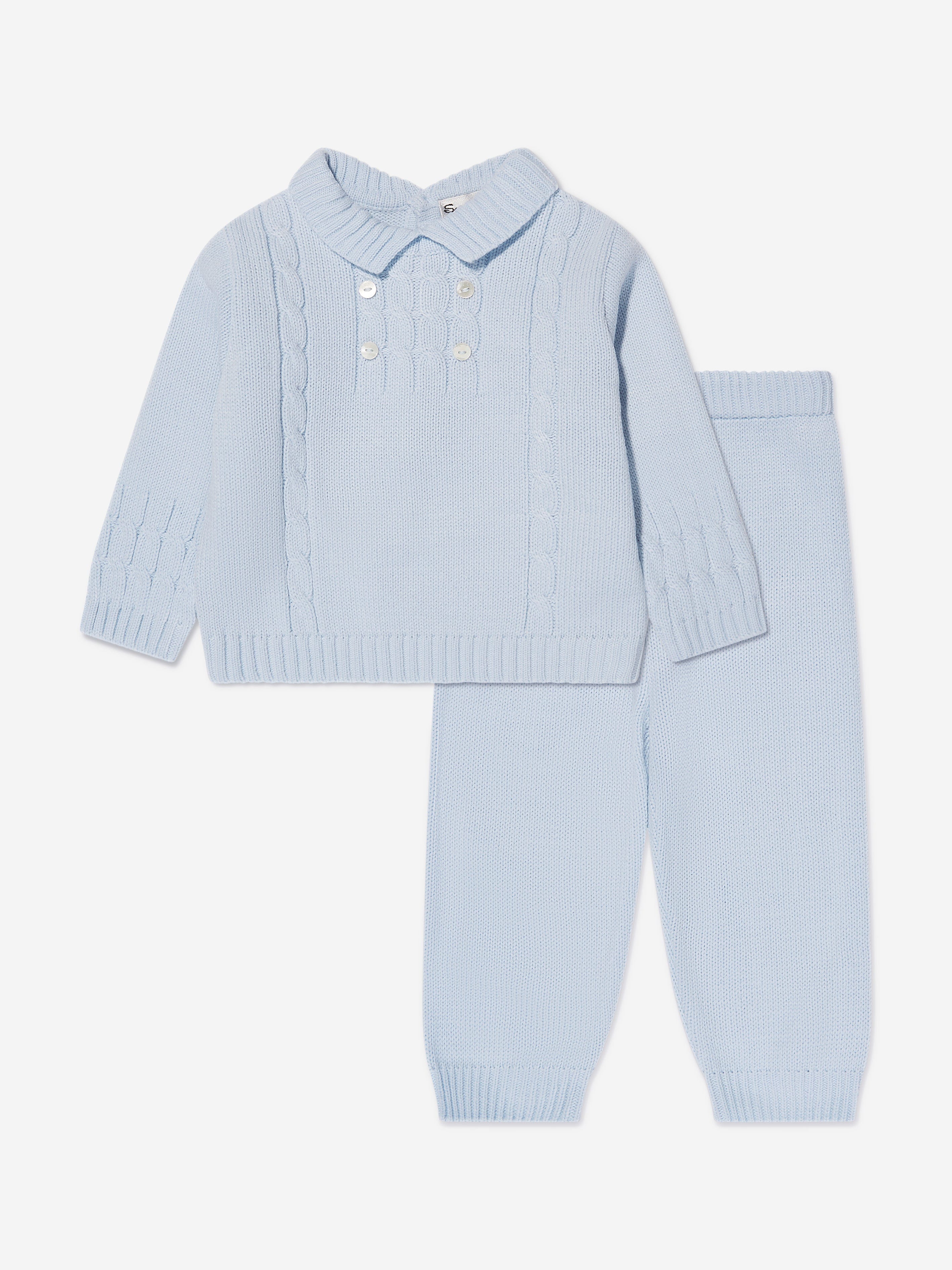 Sarah Louise Boys 2 Piece Set in Blue