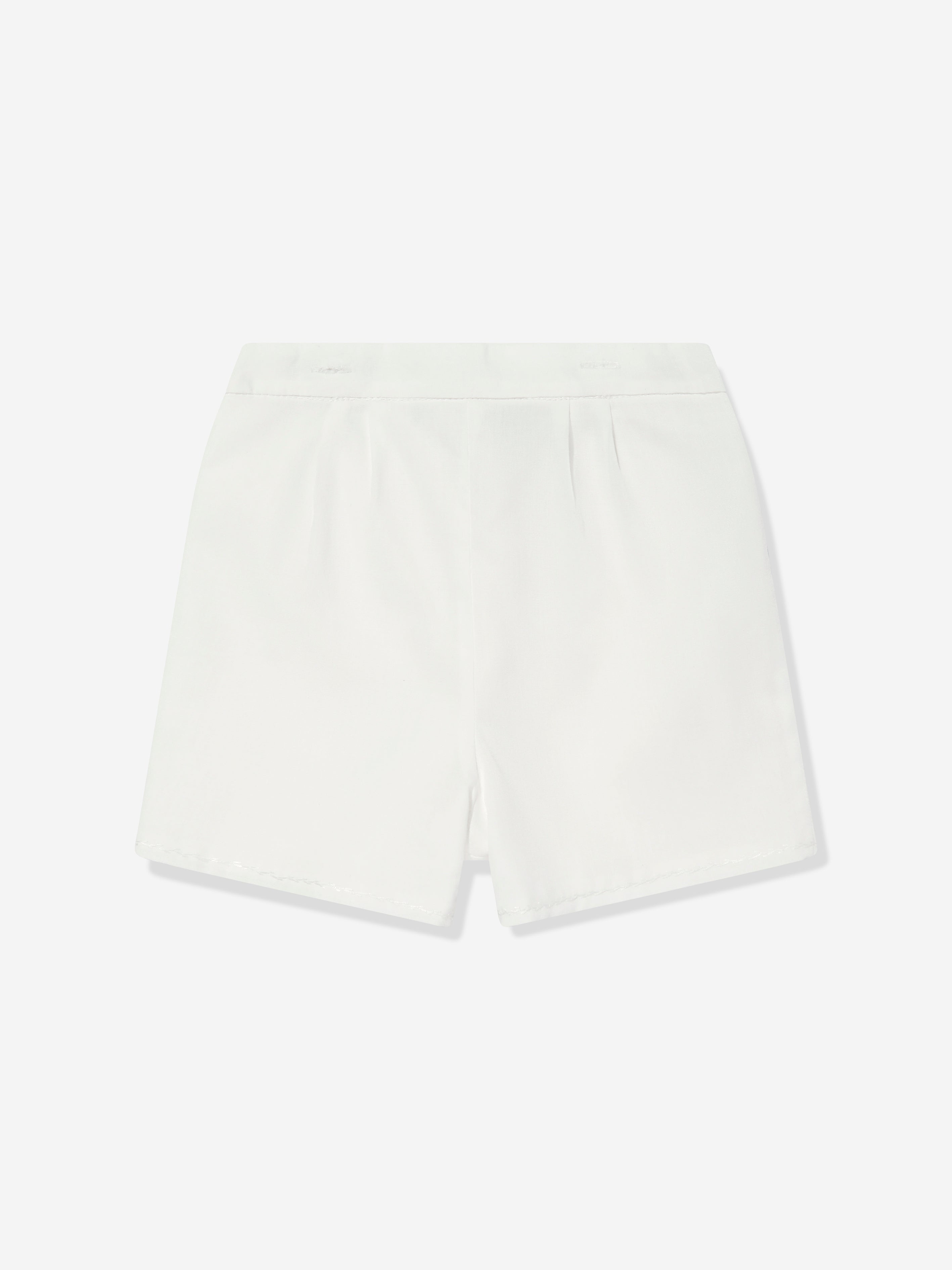 Sarah Louise Baby Boys Shorts Set in Ivory