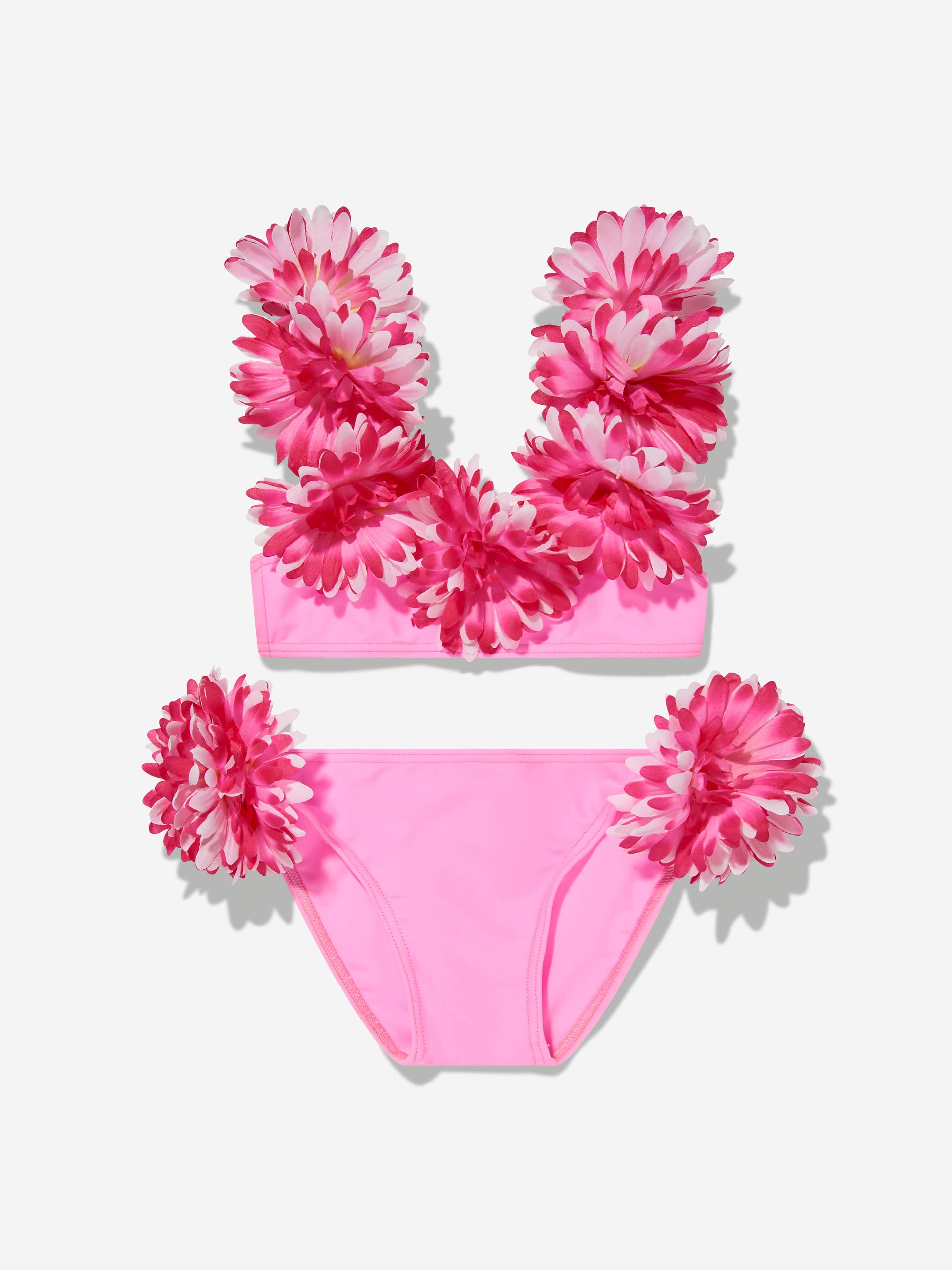 Selini Action Girls Flower Bikini in Pink