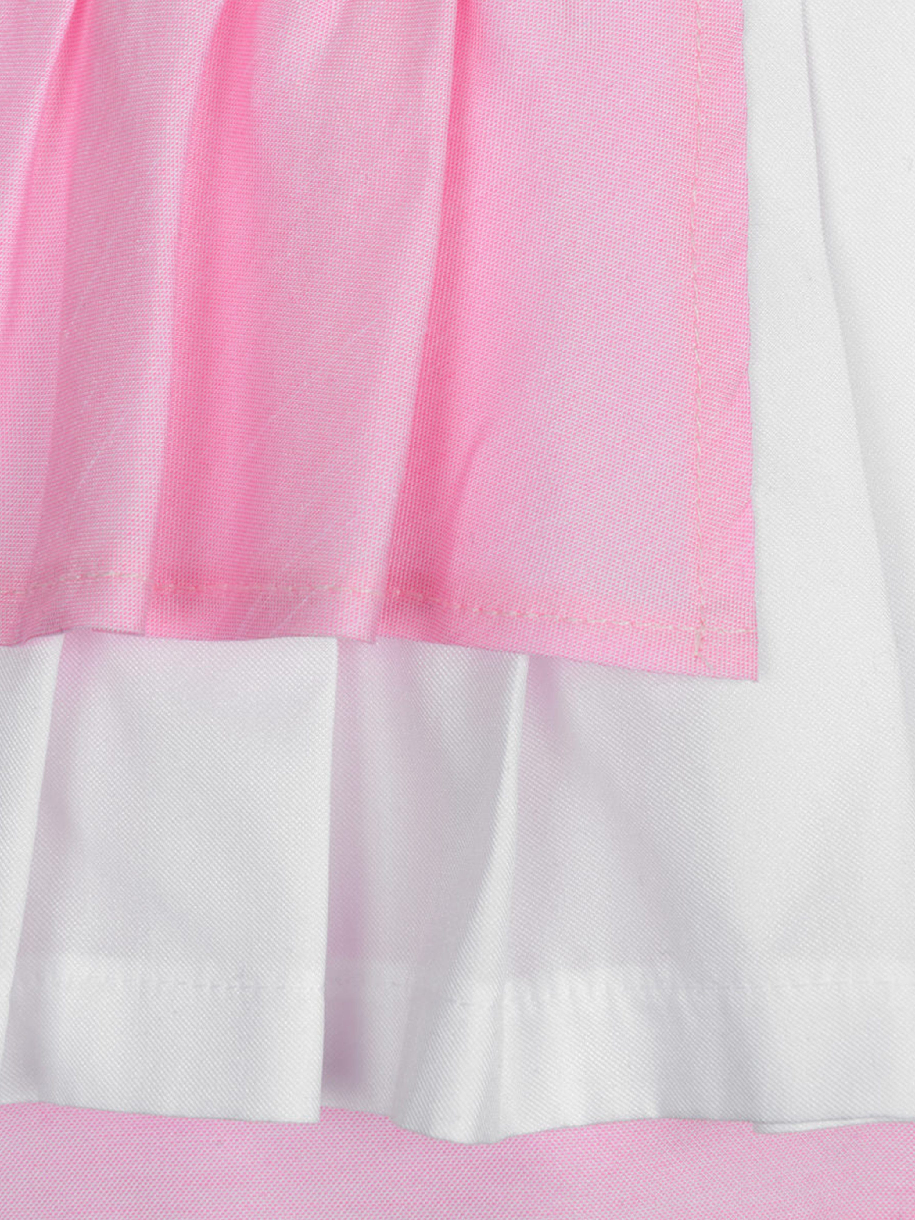 Simonetta White & Pink Dress