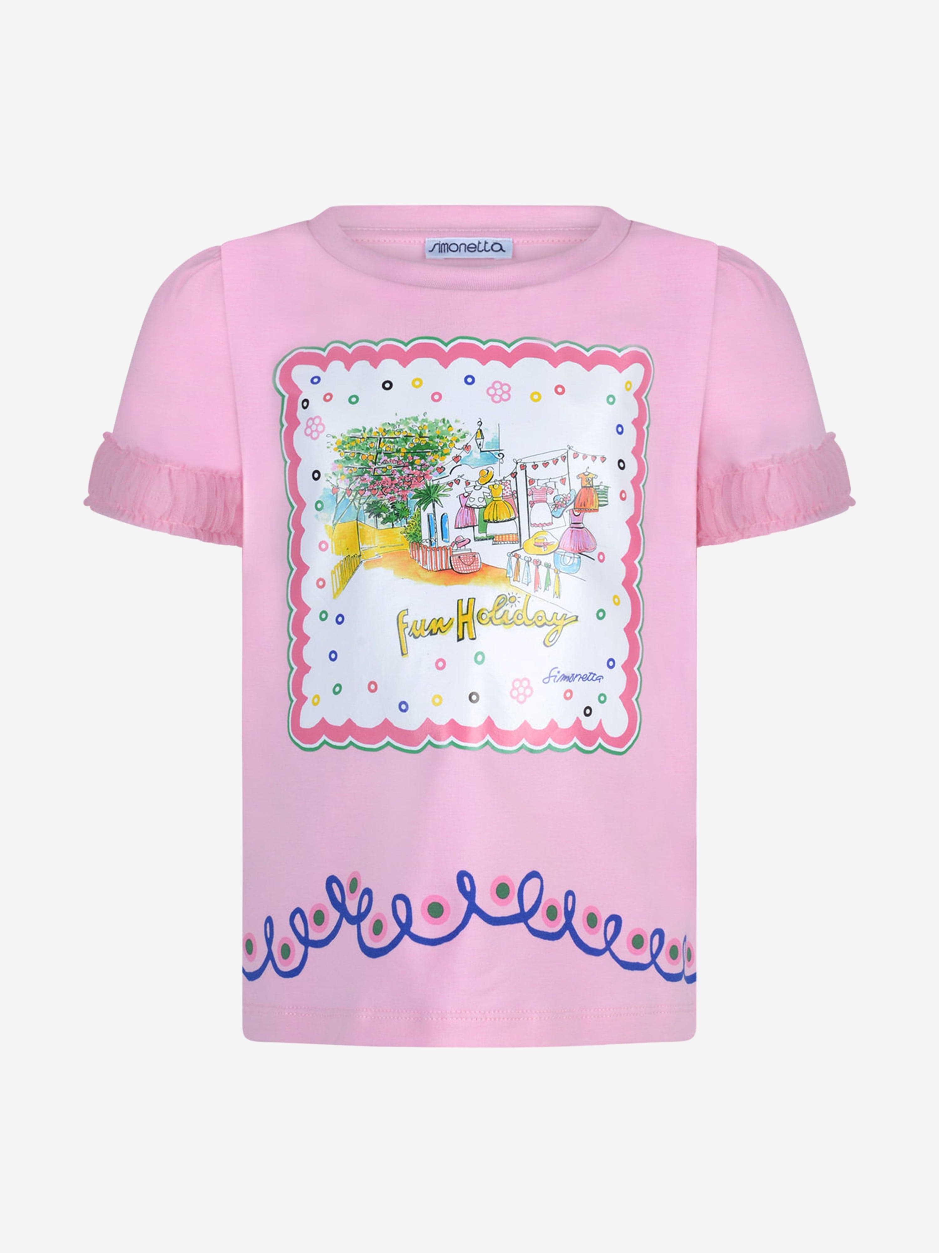 Simonetta Girls Fun Holiday Top