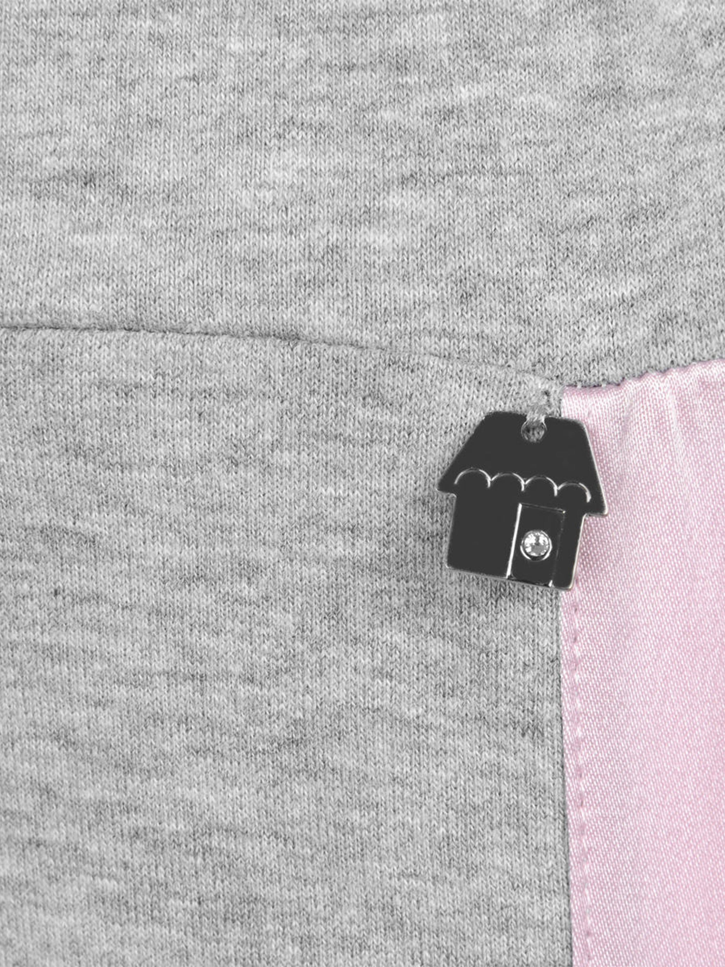 Simonetta Grey & Pink Jersey Bottoms