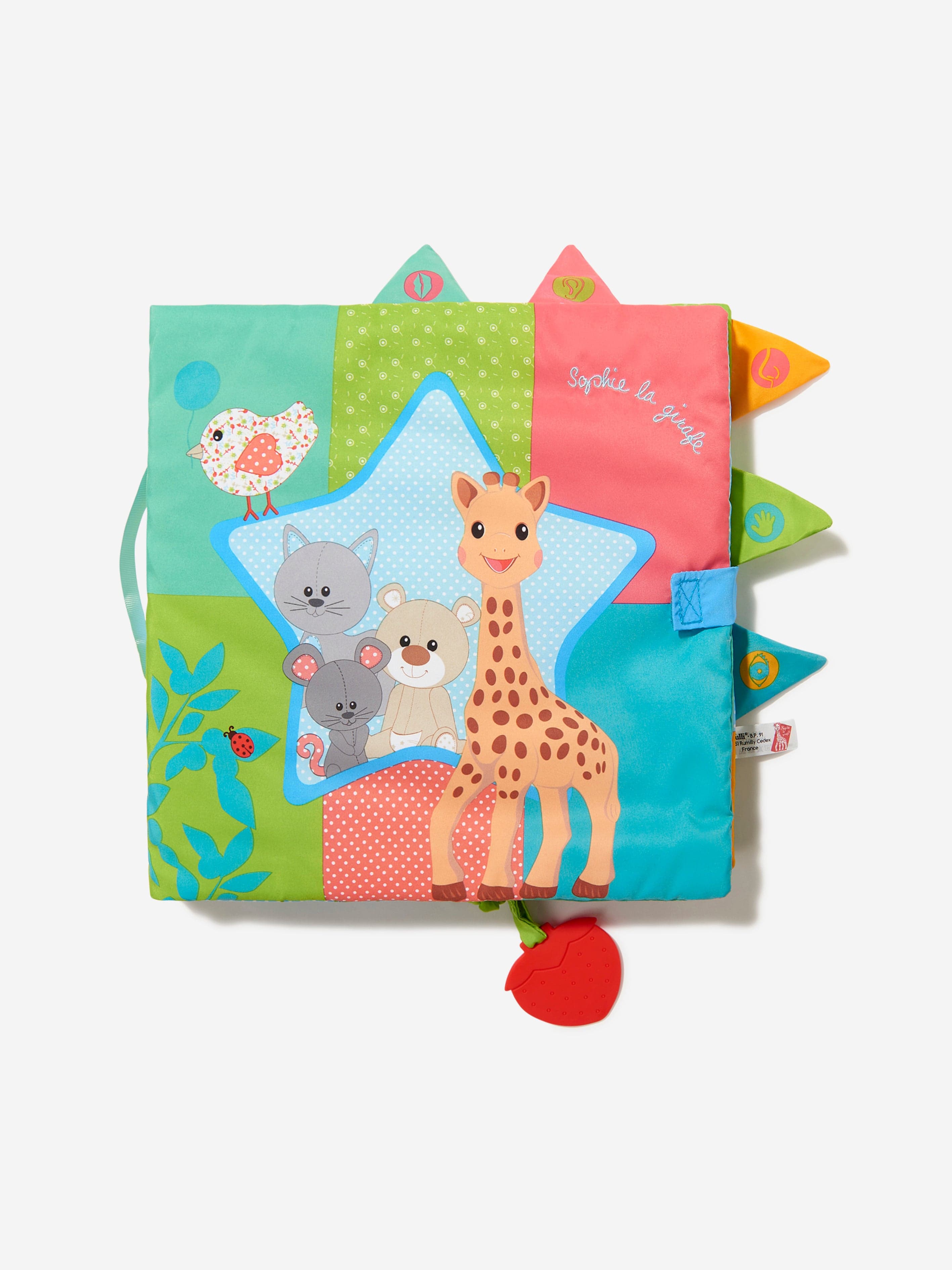 Sophie La Girafe Baby Sensitive Book in Multicolour