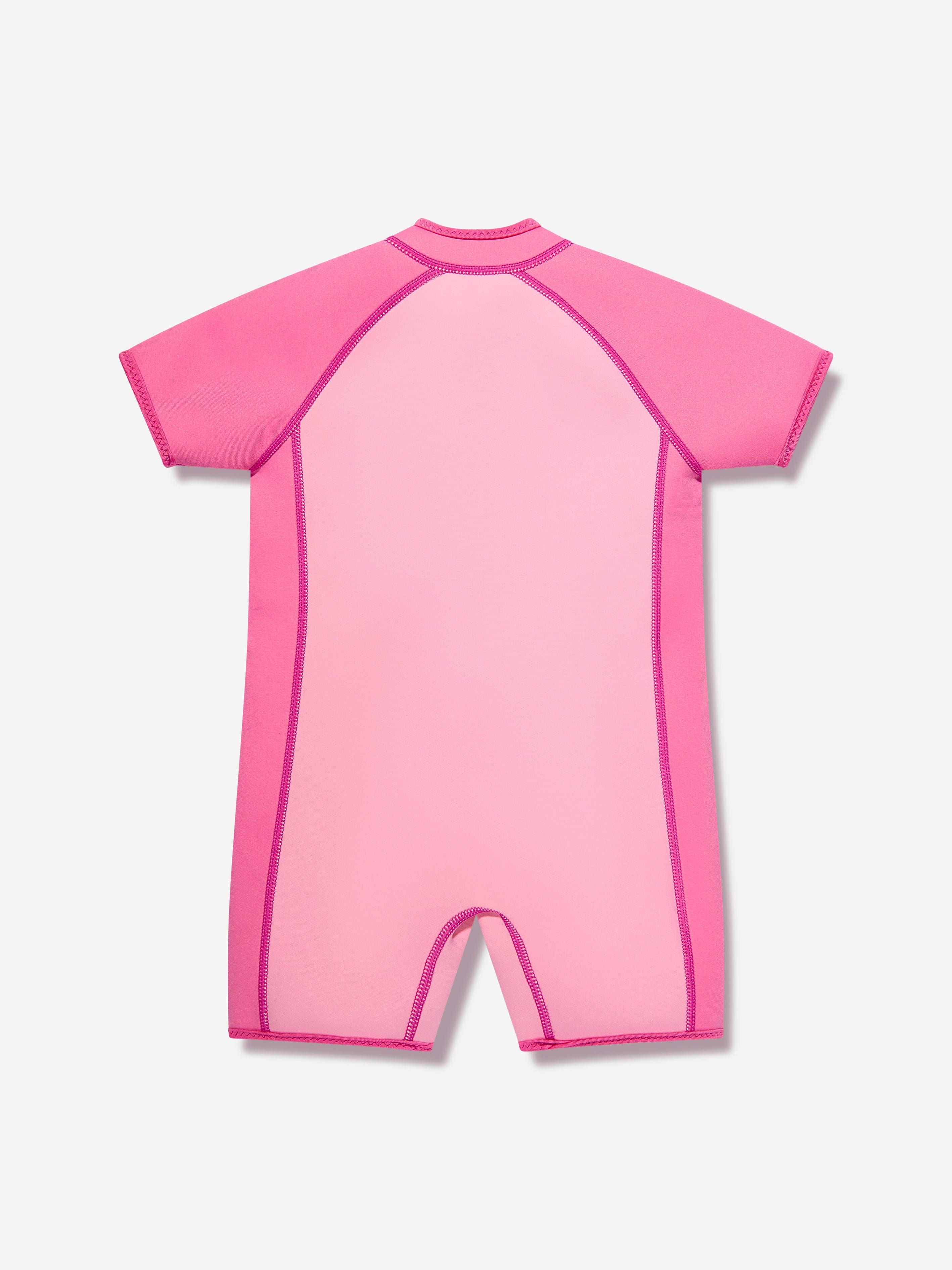 Soli Swim Girls Sun Protective Wet Suit (UPF50+) in Pink