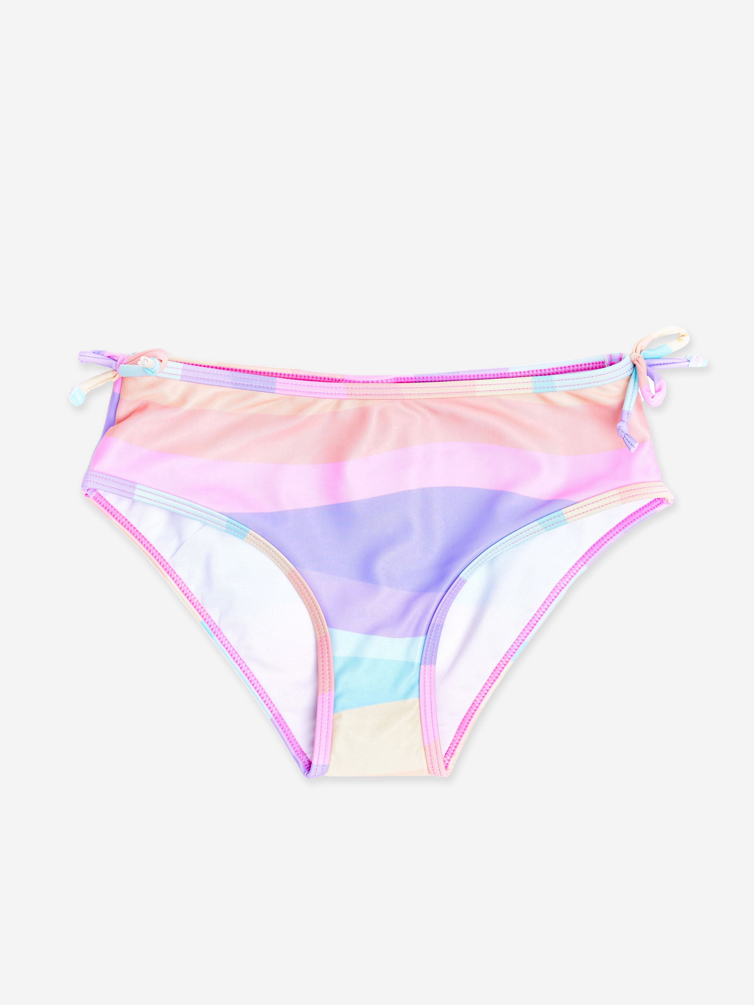 Soli Swim Girls Frill Tankini in Purple (UPF50+)