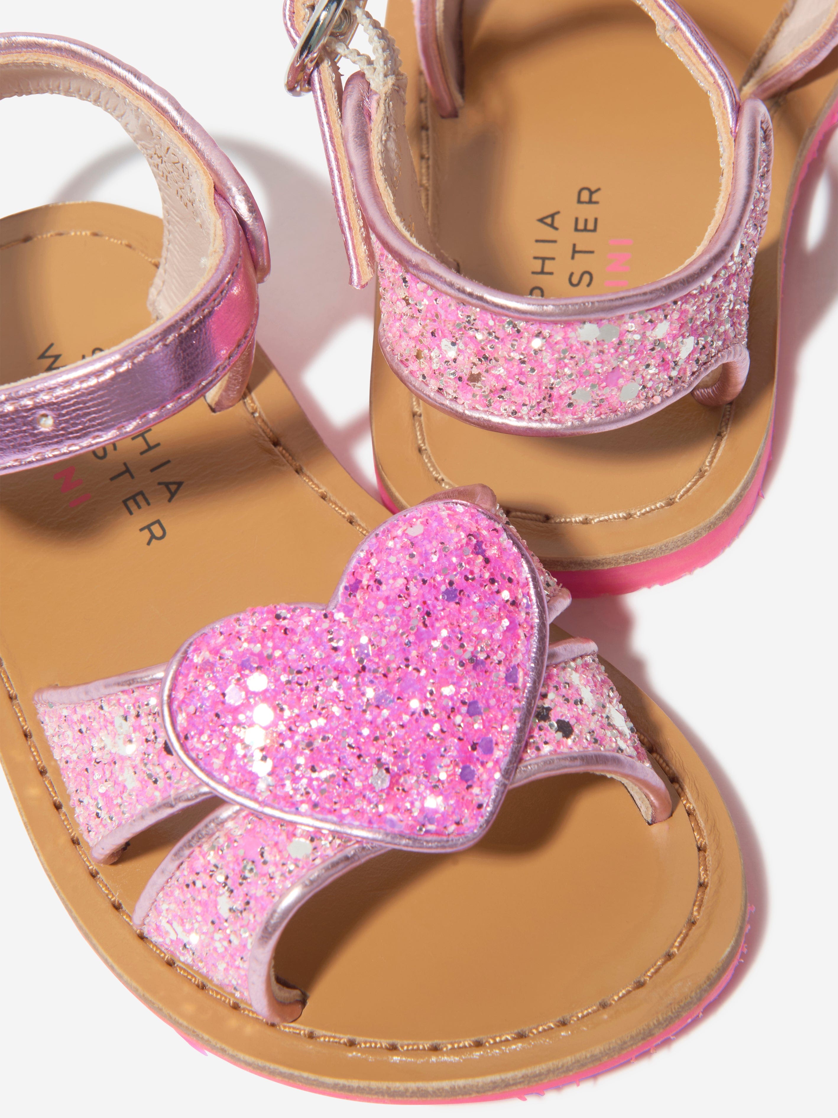 Sophia Webster Girls Amora Sandals in Pink