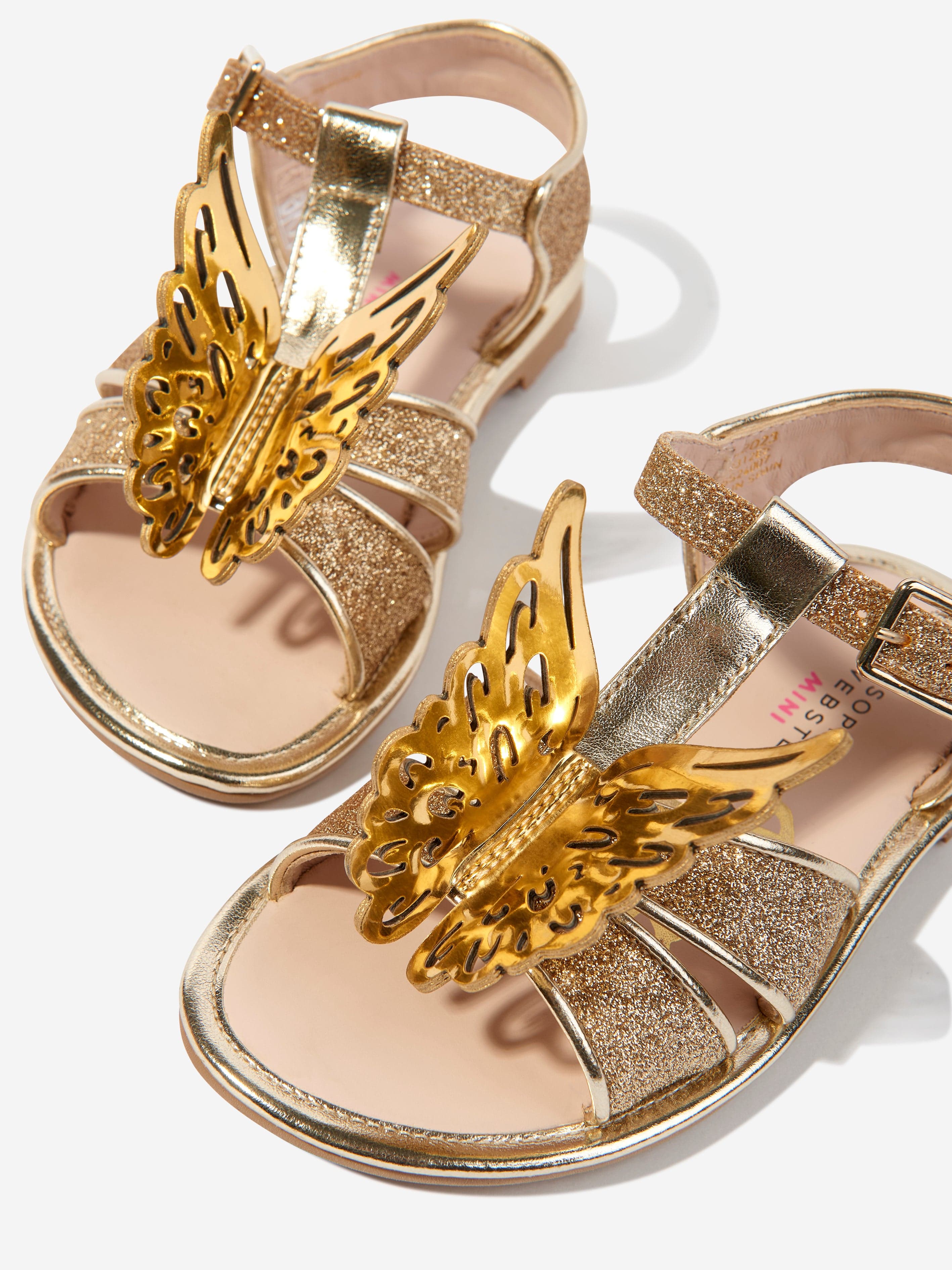 Sophia Webster Girls Celeste Sandals in Gold