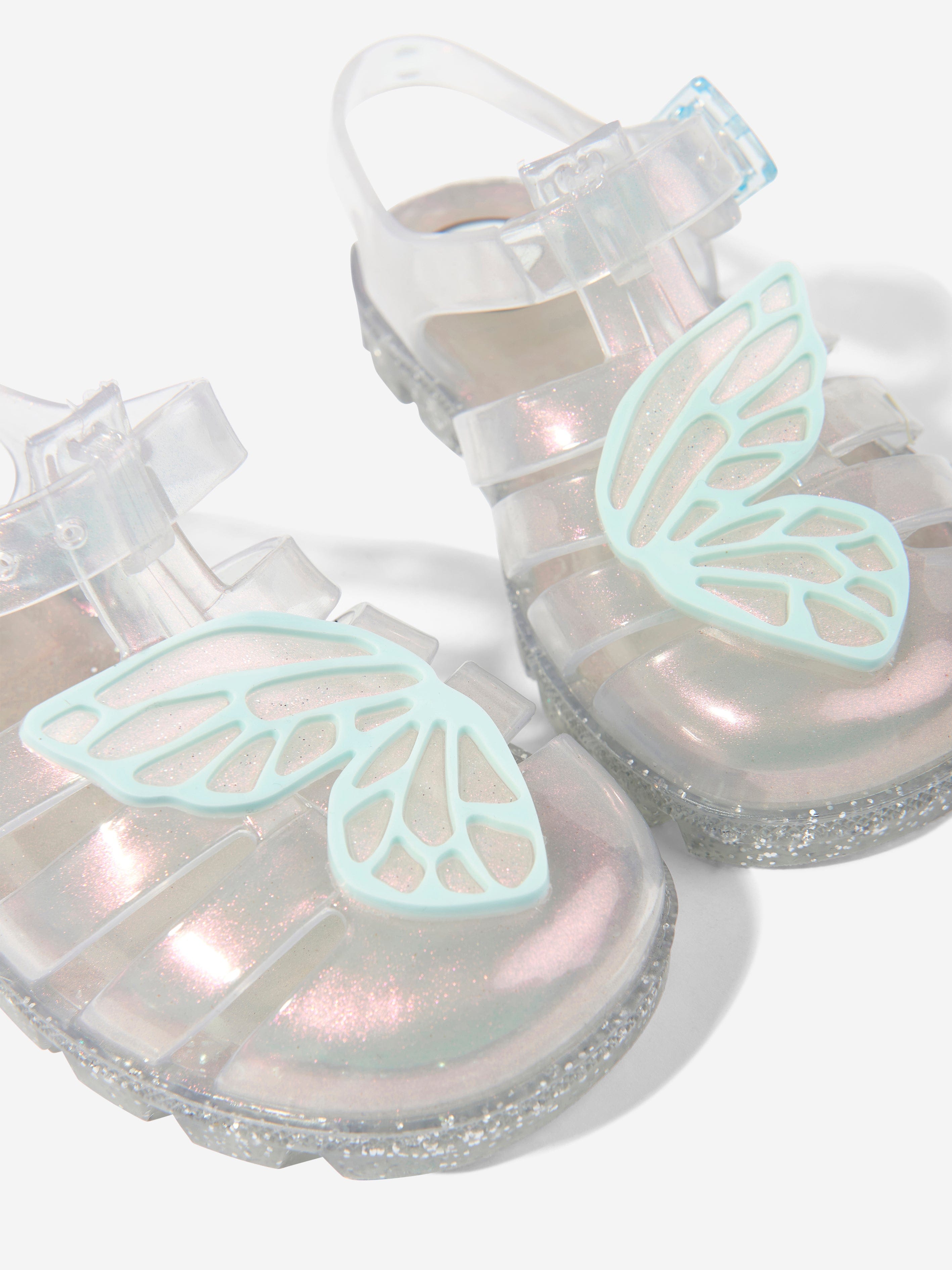 Sophia Webster Girls Butterfly Jelly Sandals in Multicolour