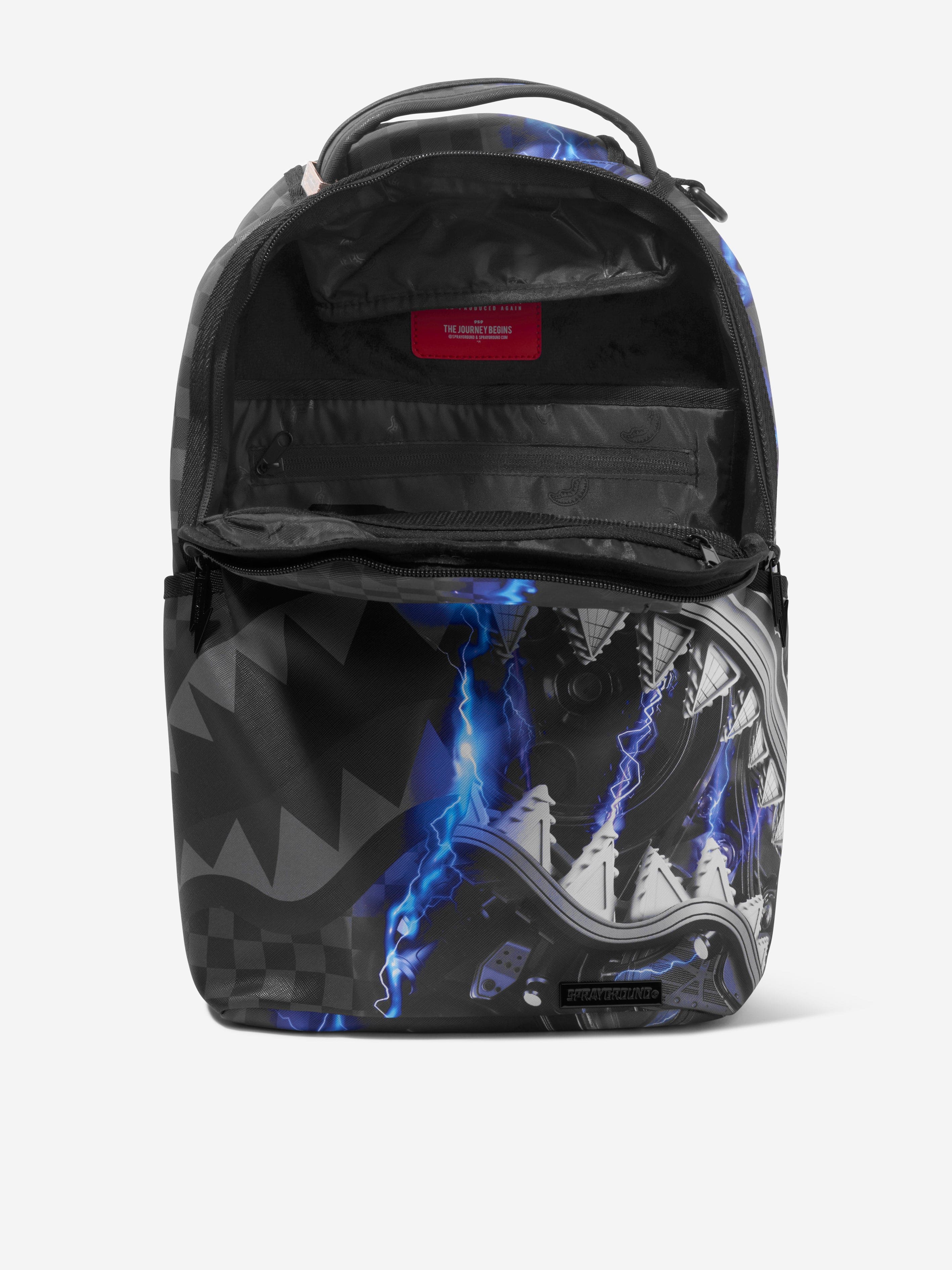 Sprayground Kids Sharkinator 3 Backpack in Black