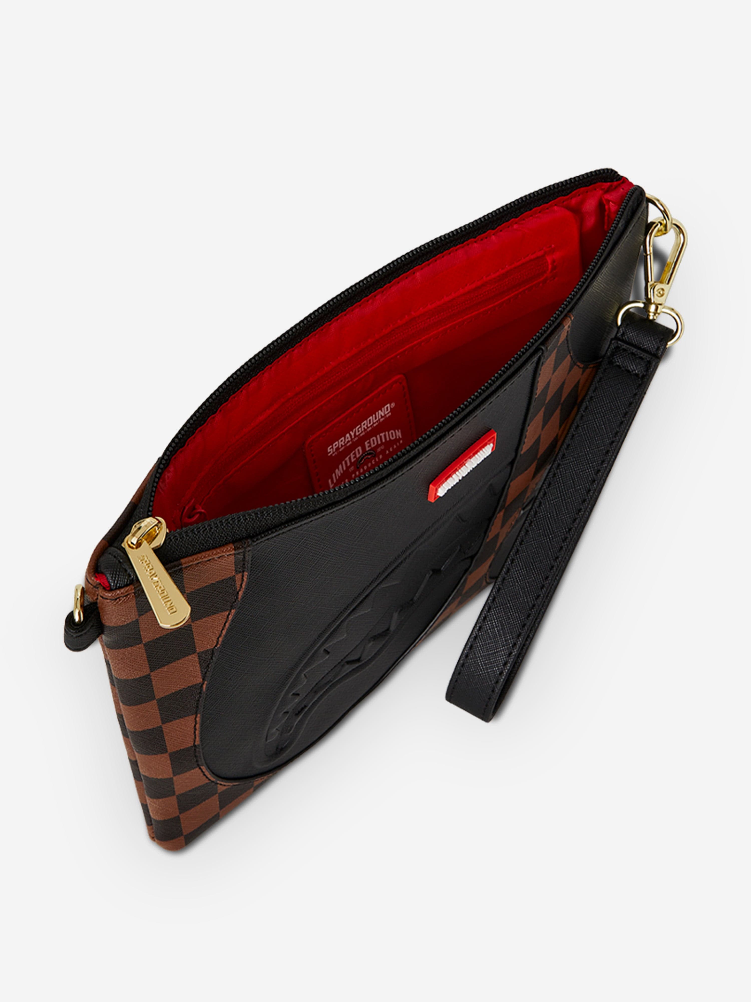 Sprayground Kids Jet Stream Crossover Clutch in Black (25cm)