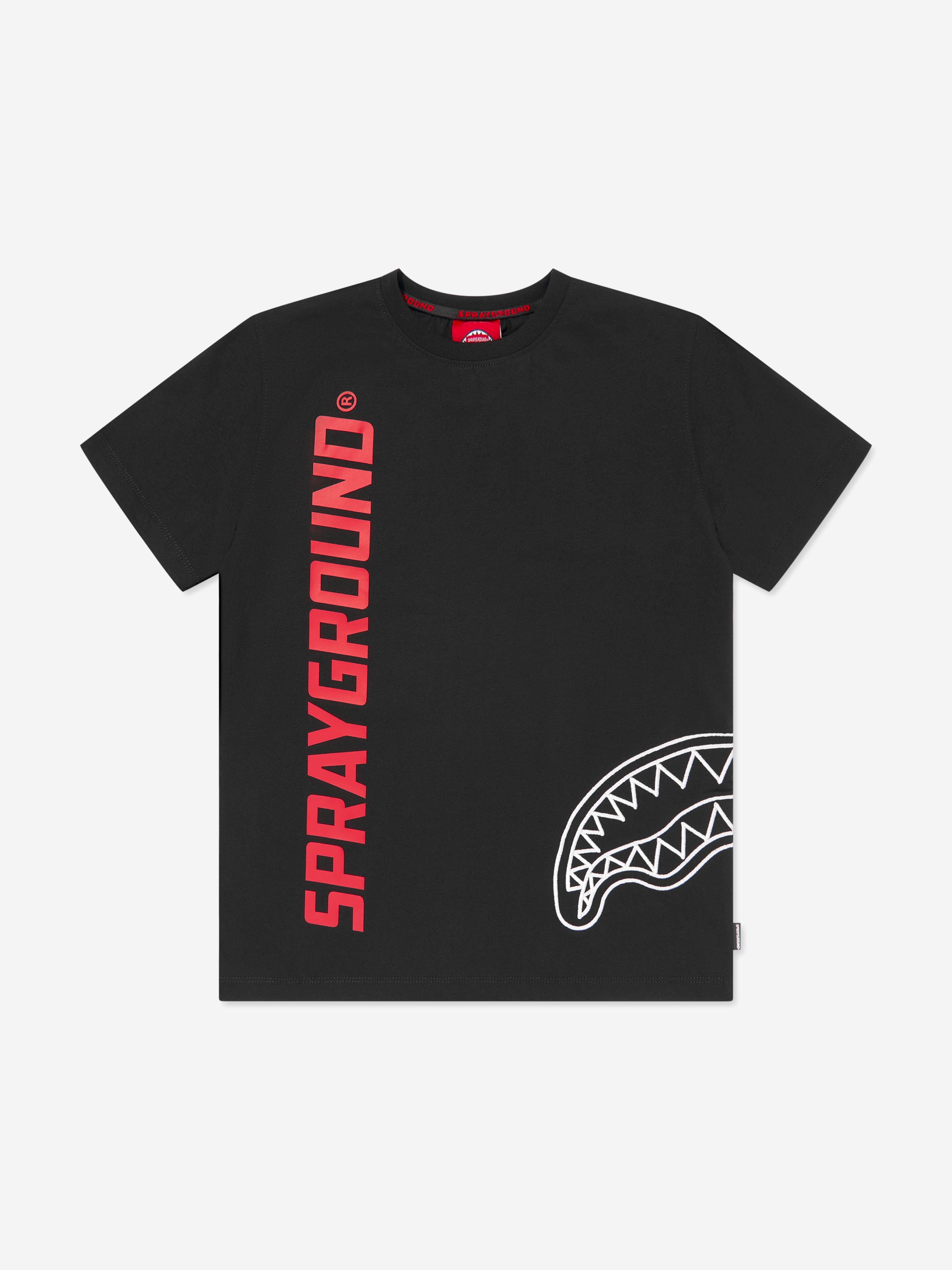 Sprayground Boys Spray Basic T-Shirt in Black