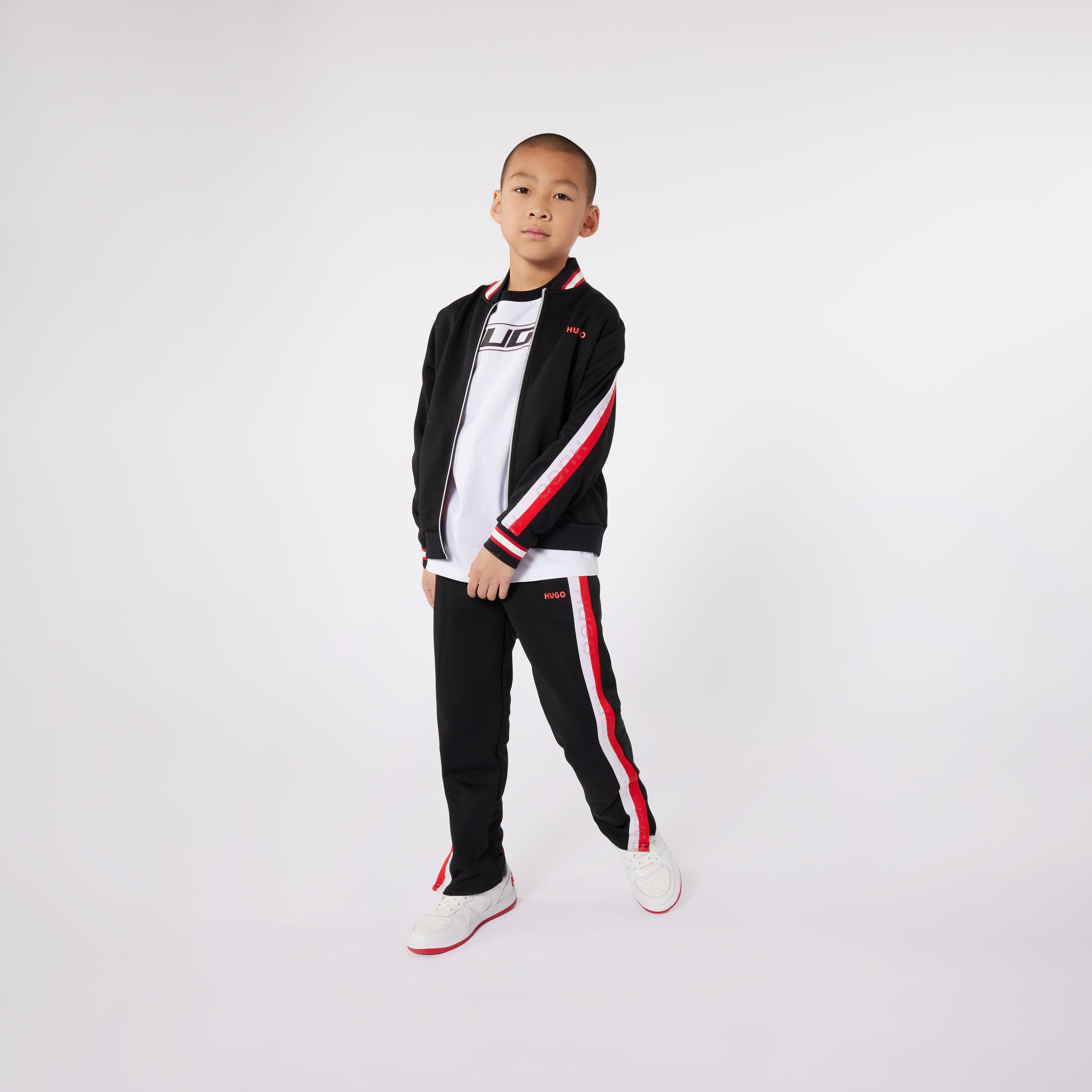 Hugo Boys Track Trousers in Black