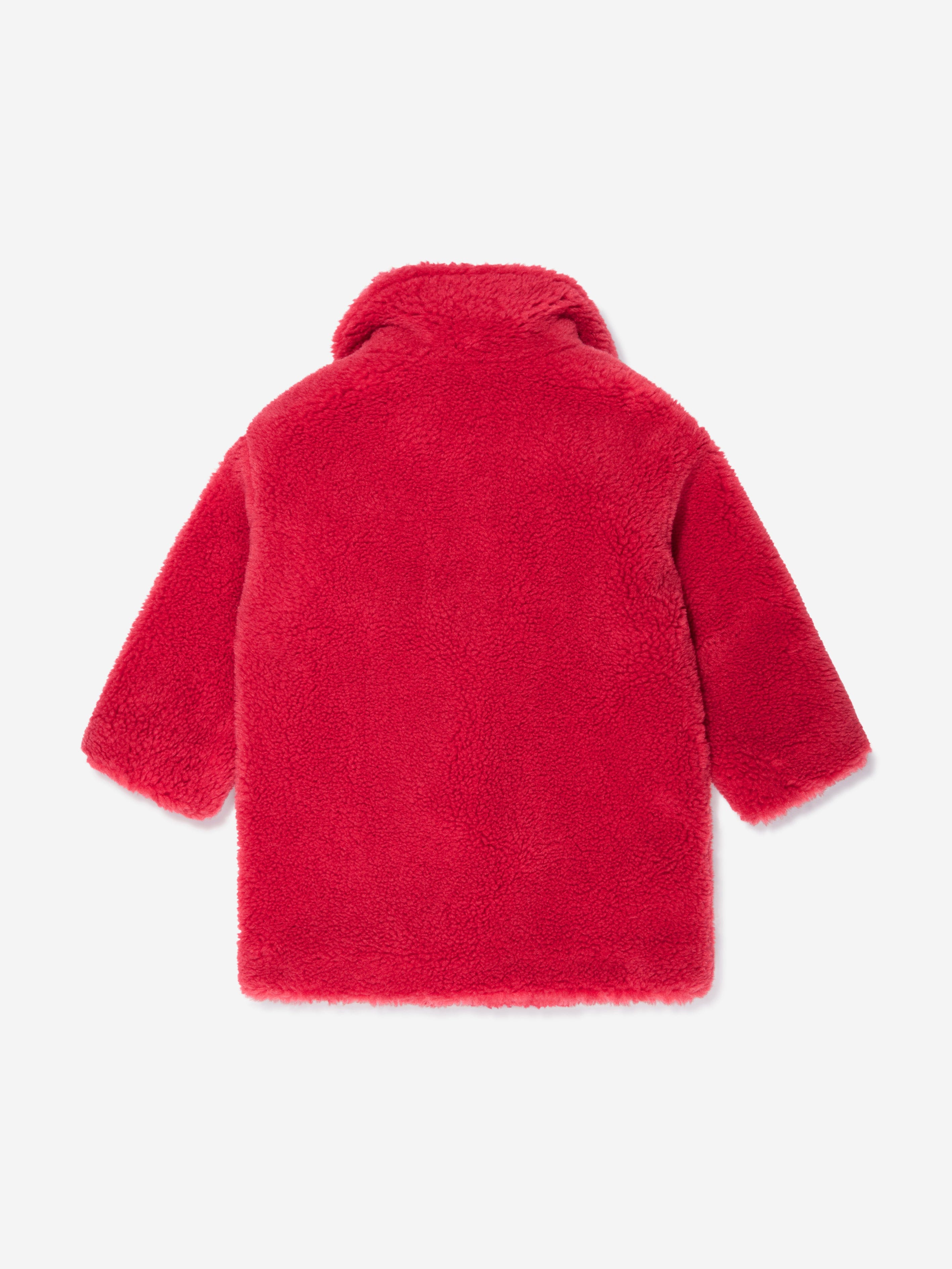 Stand Studio Girls Faux Fur Camille Cocoon Mini Coat