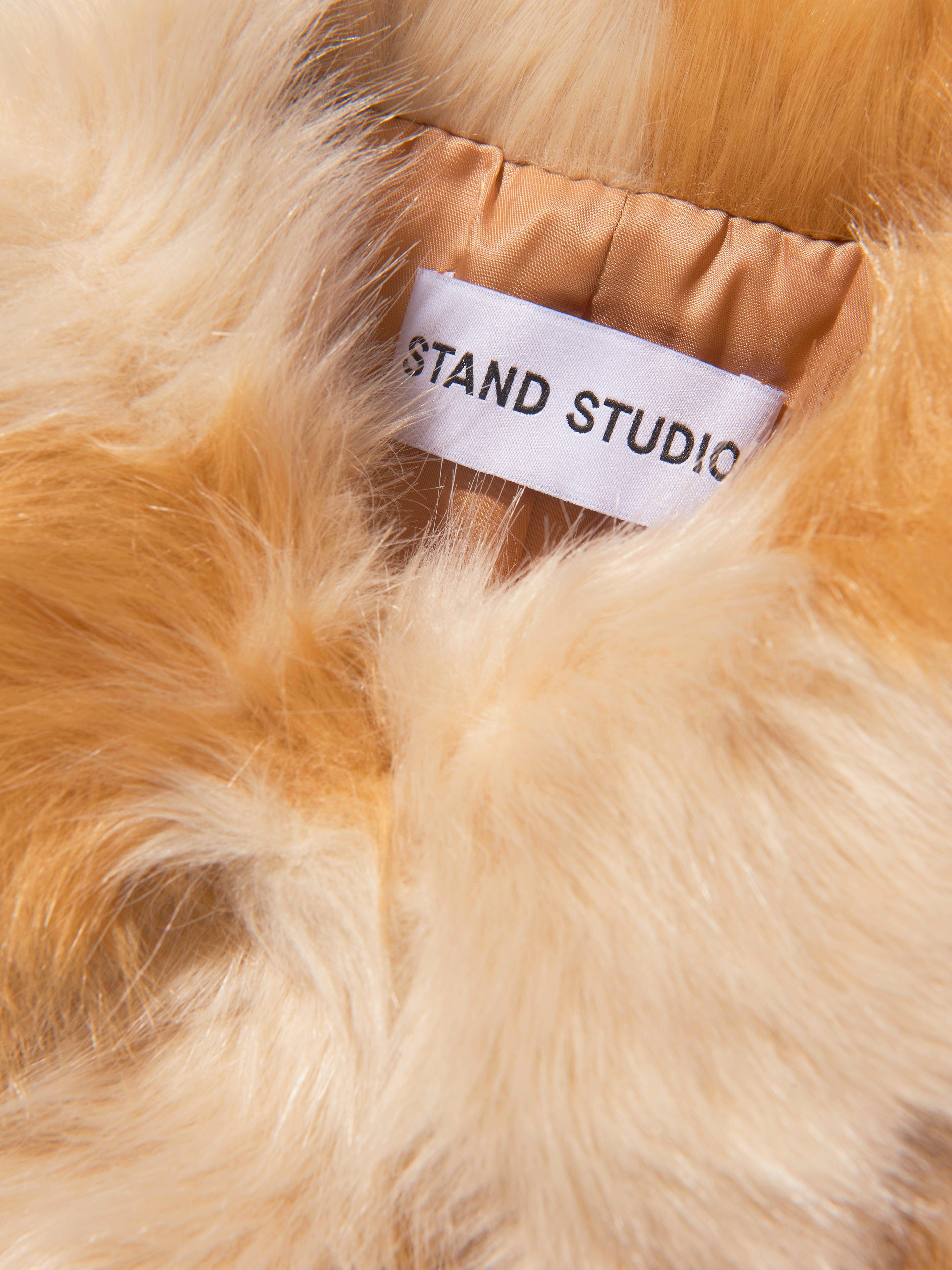 Stand Studio Girls Faux Fur Nani Mini Jacket