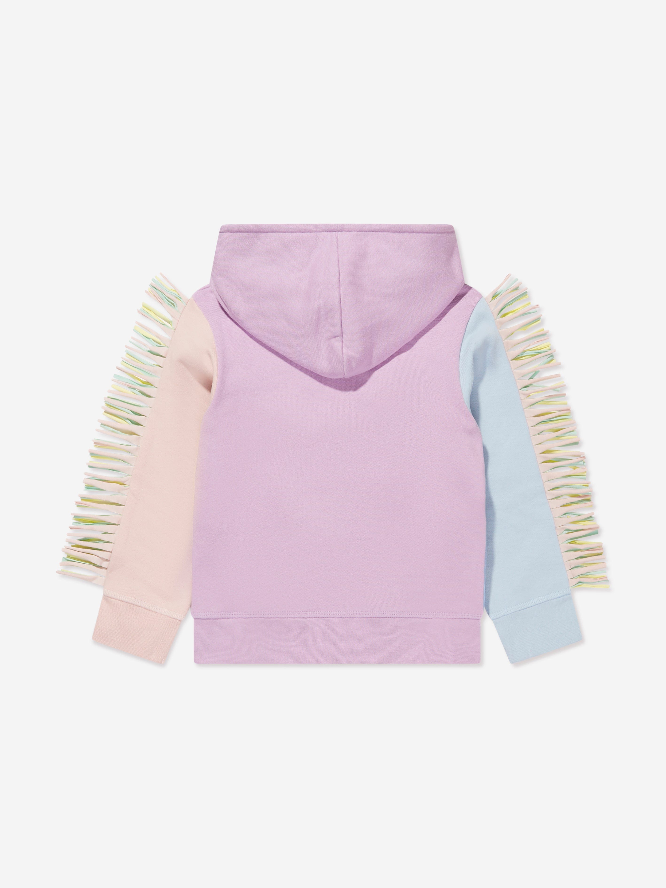 Stella McCartney Girls Unicorn Zip Up Top in Pink