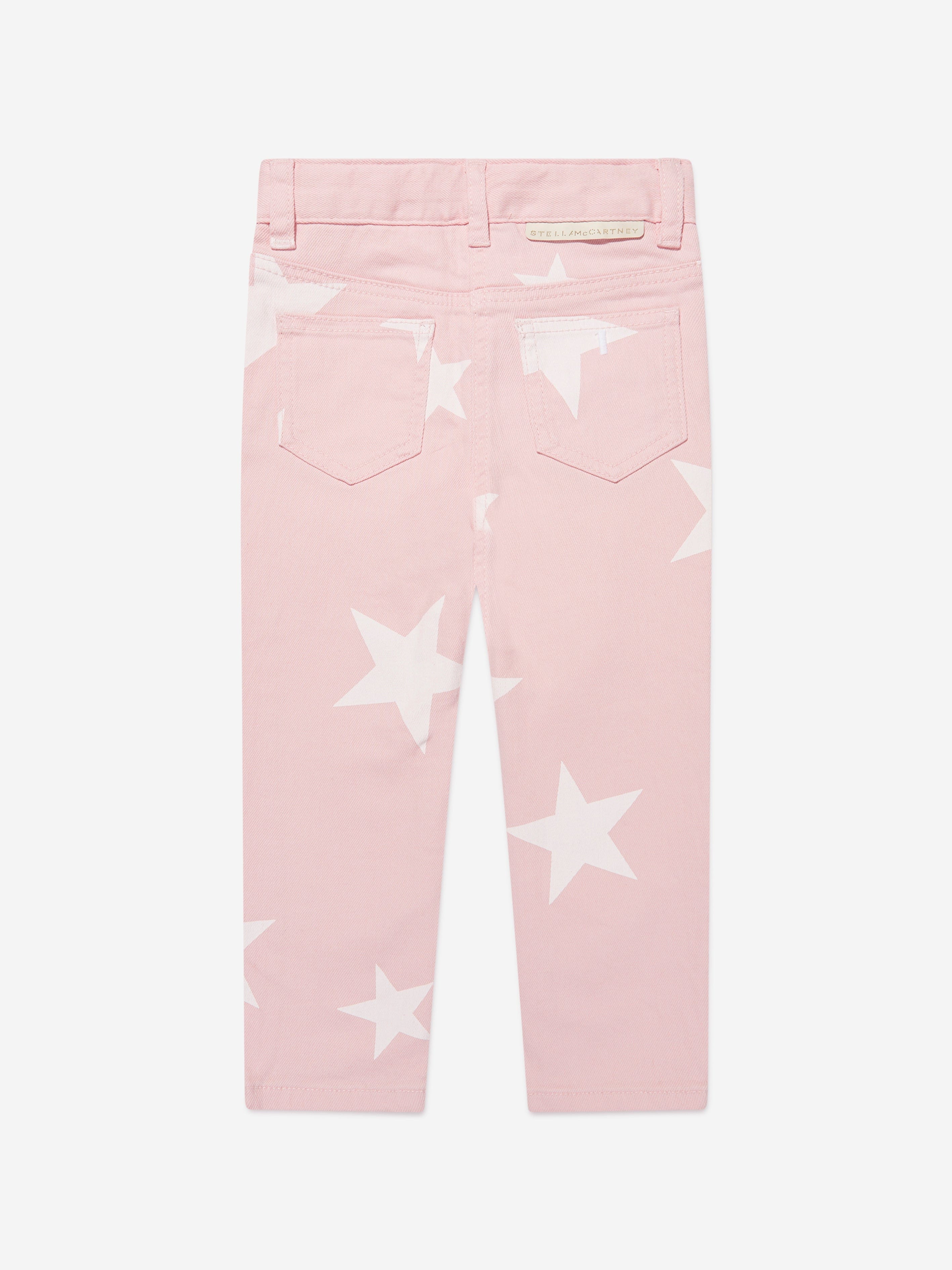 Stella McCartney Girls Star Jeans in Pink