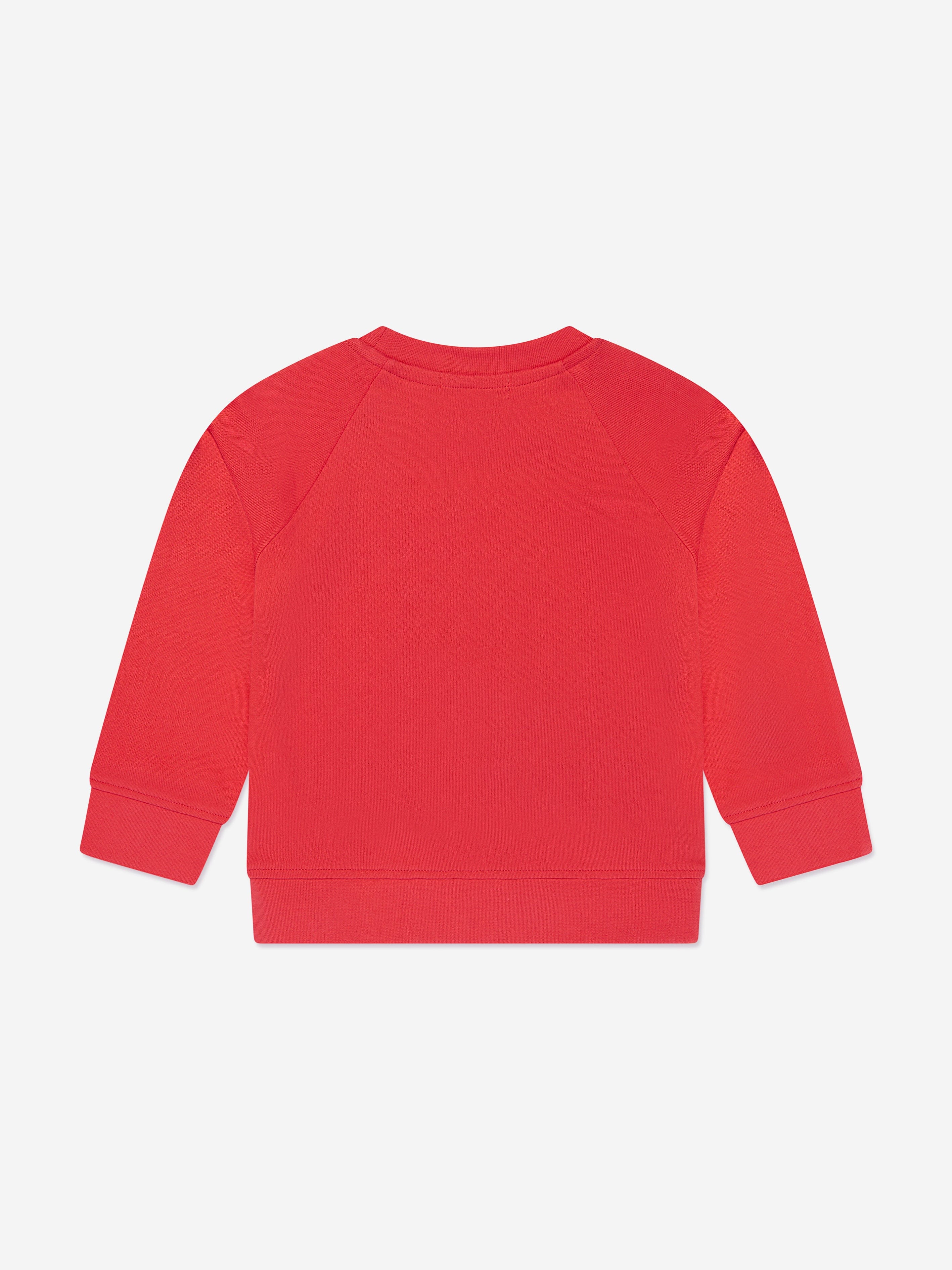 Stella McCartney Kids Gingerbread House Sweatshirt in Red