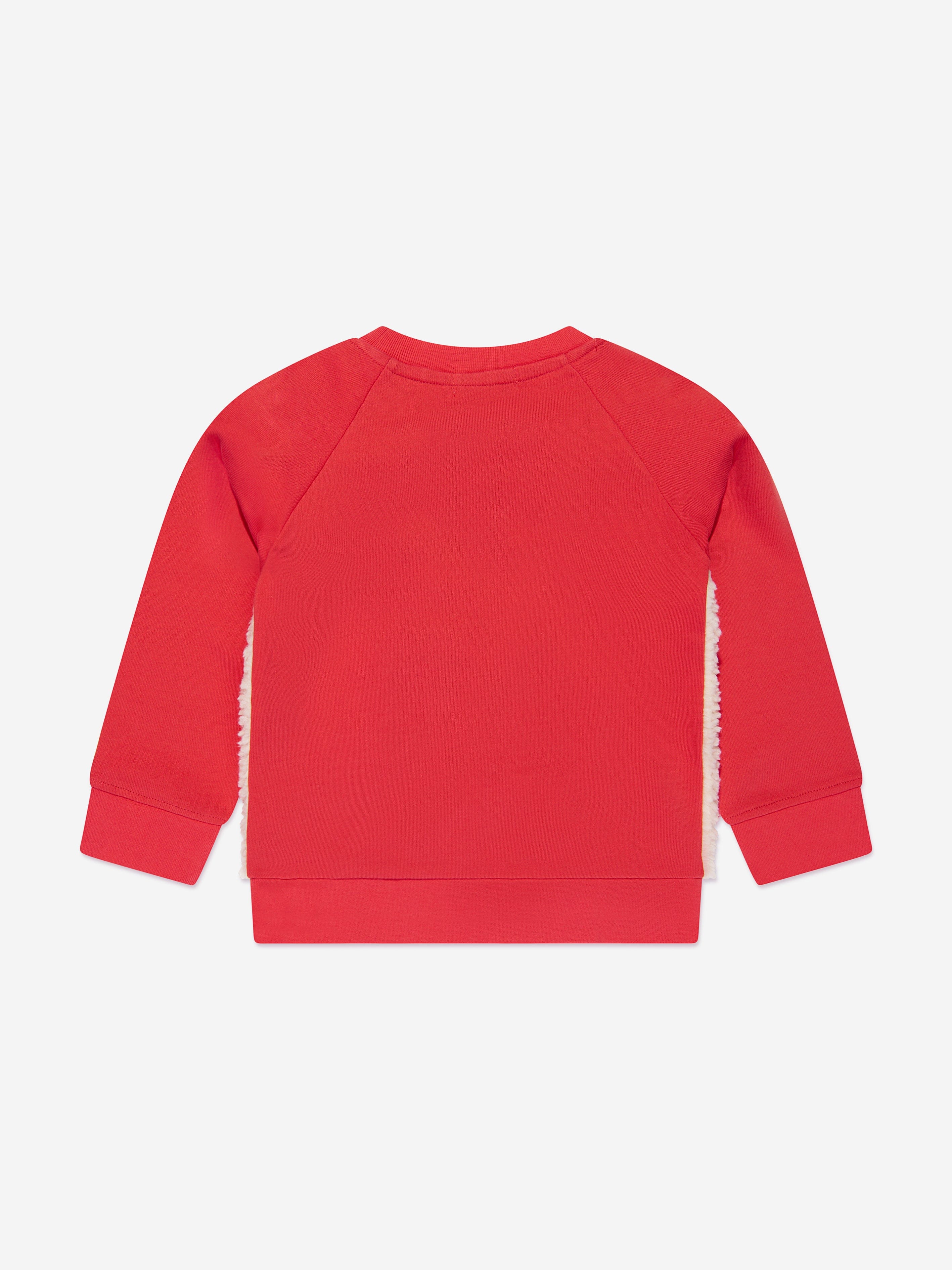 Stella McCartney Boys Bear Sweatshirt in Red