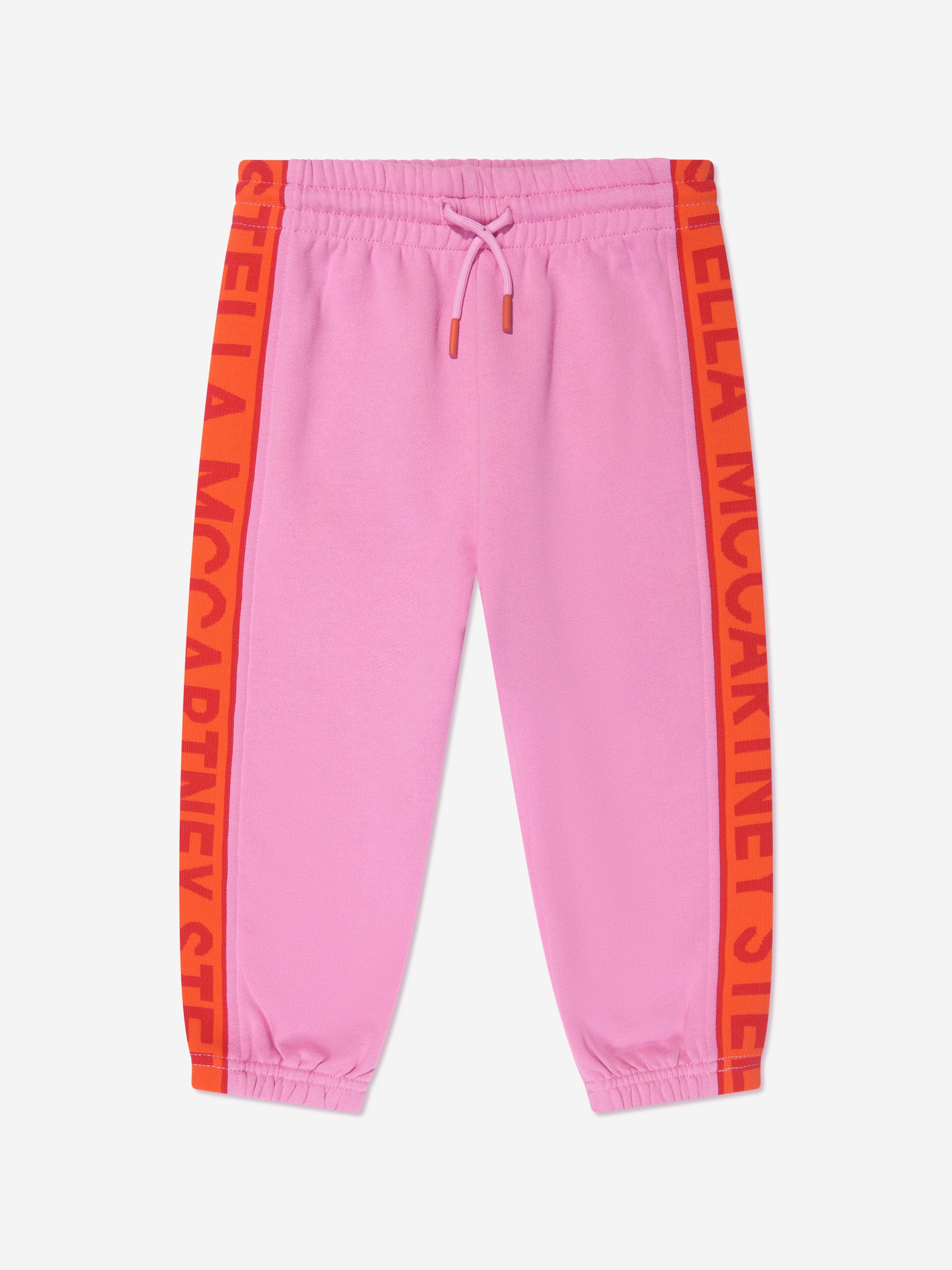 Stella McCartney Girls Sport Joggers in Pink