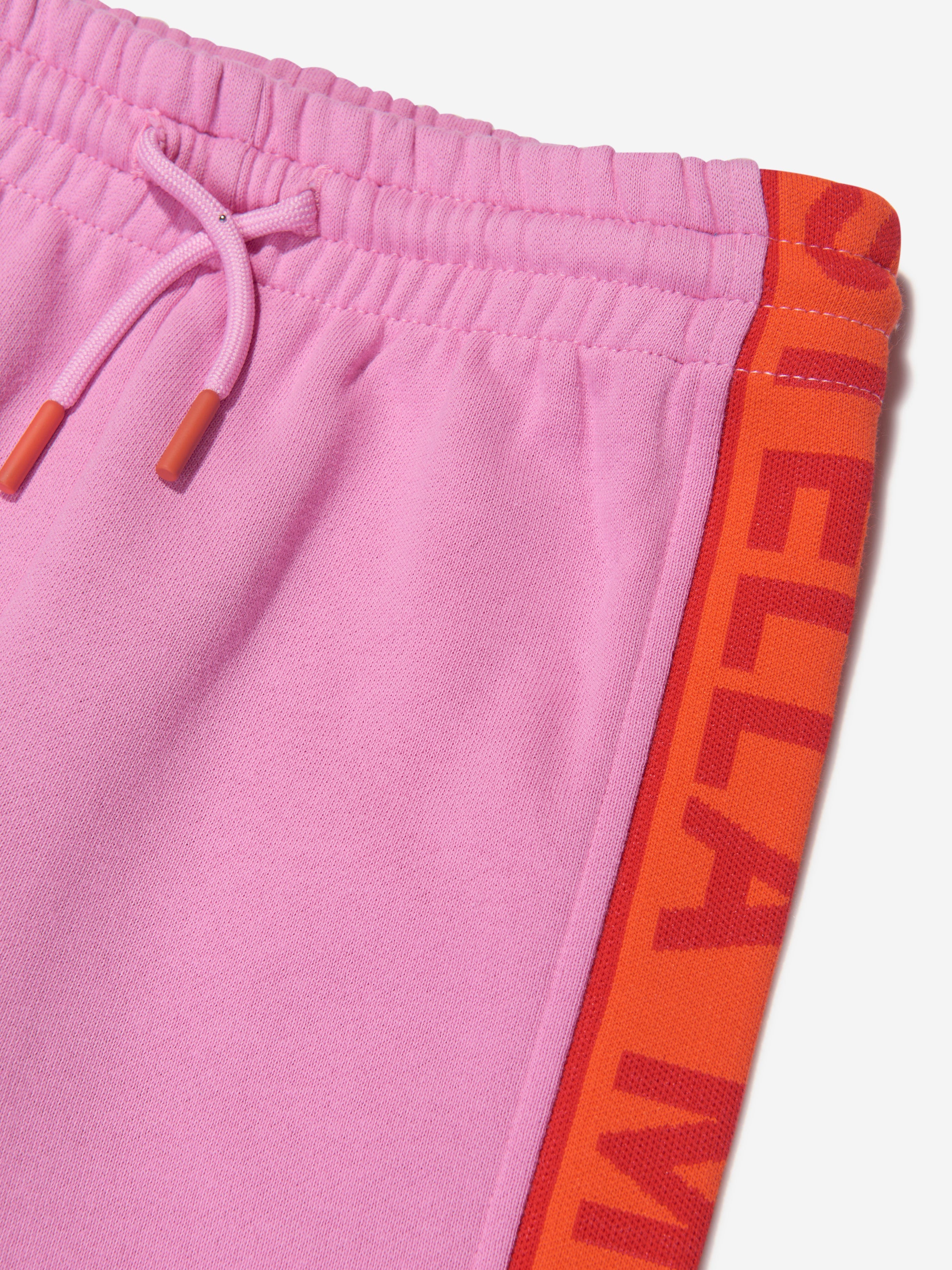 Stella McCartney Girls Sport Joggers in Pink