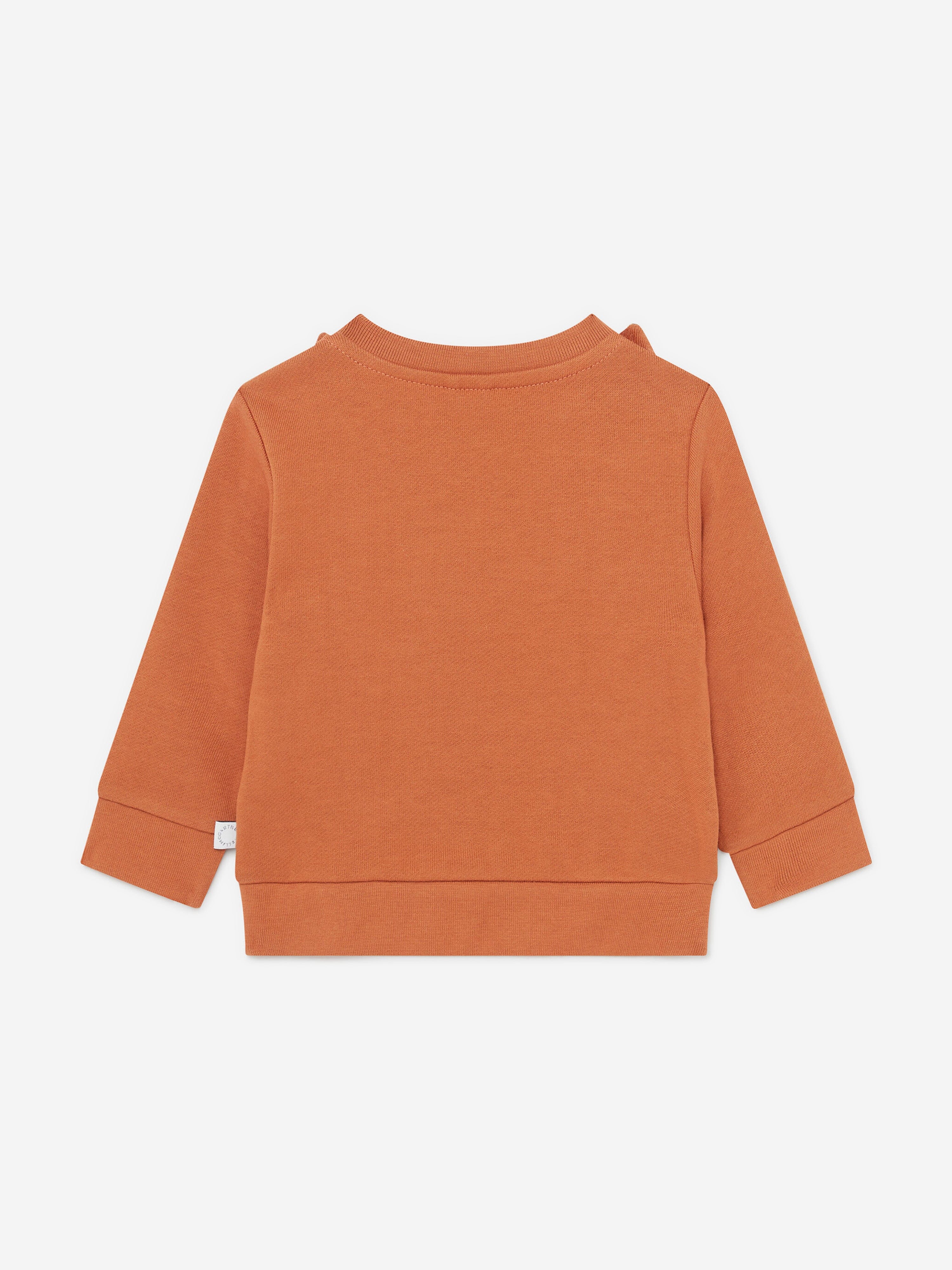 Stella McCartney Baby Boys Horse Sweatshirt in Brown