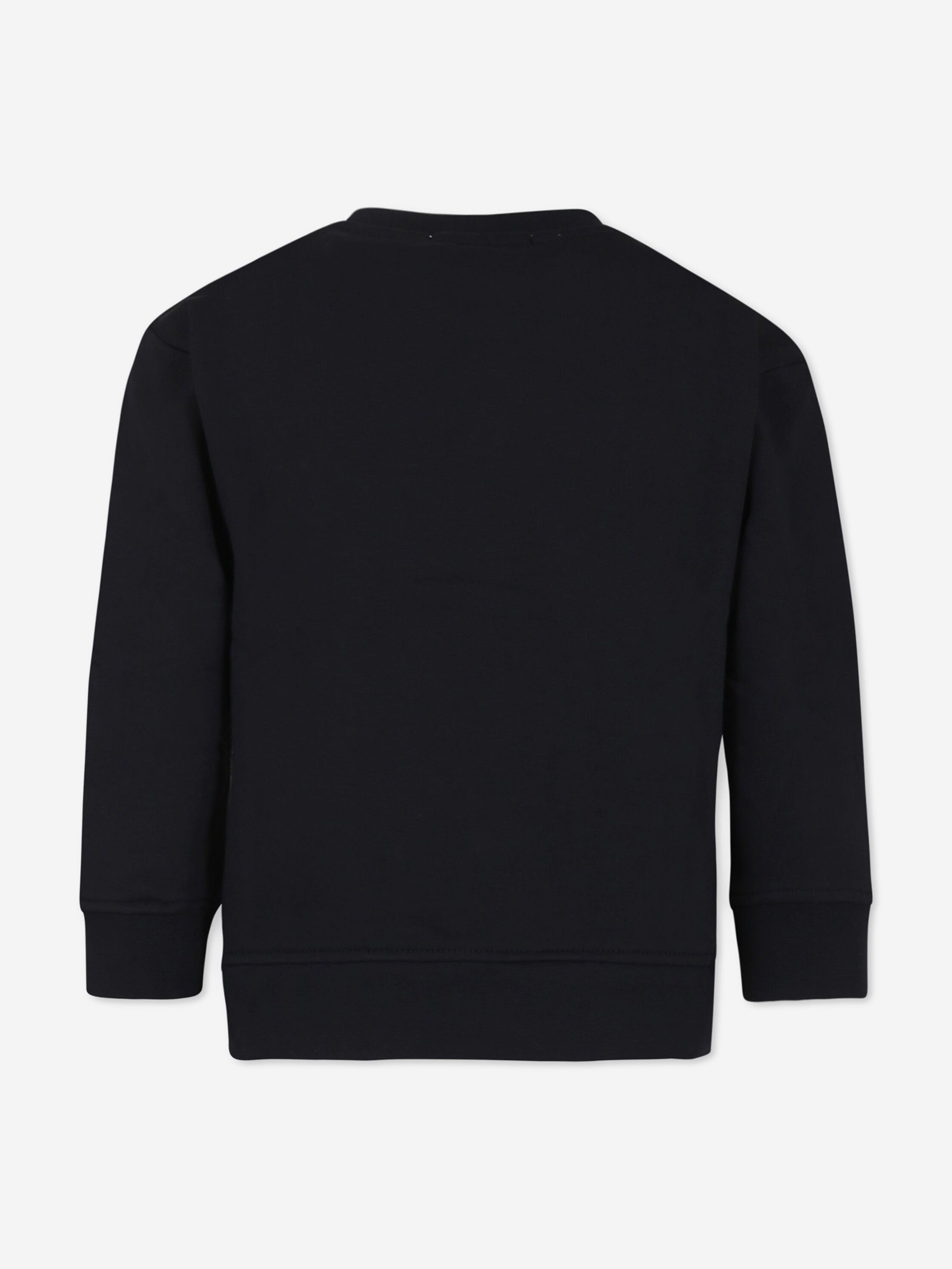 Stella McCartney Kids Circle Logo Sweatshirt in Black