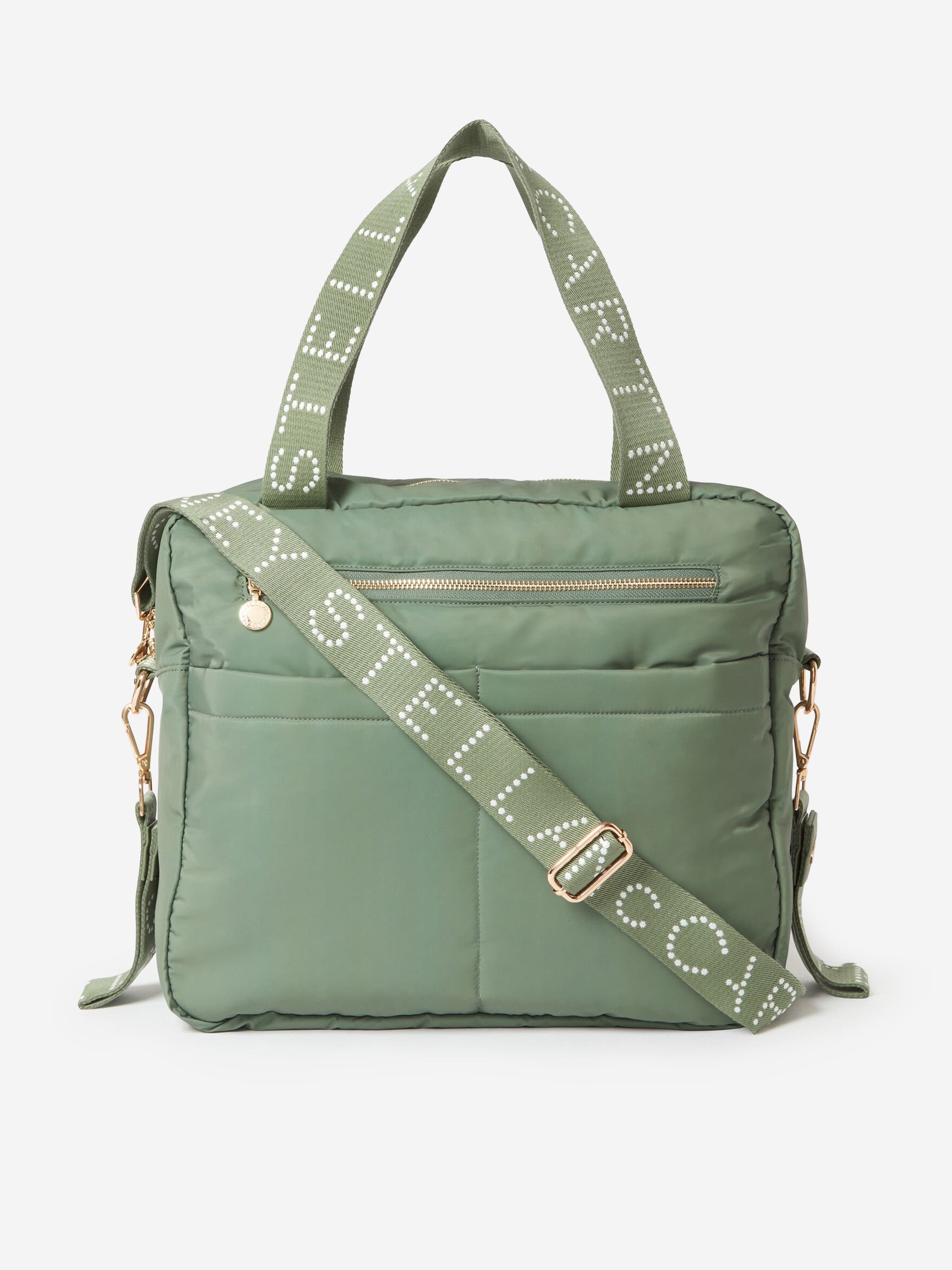 Stella McCartney Baby Branded Changing Bag in Green (36cm)