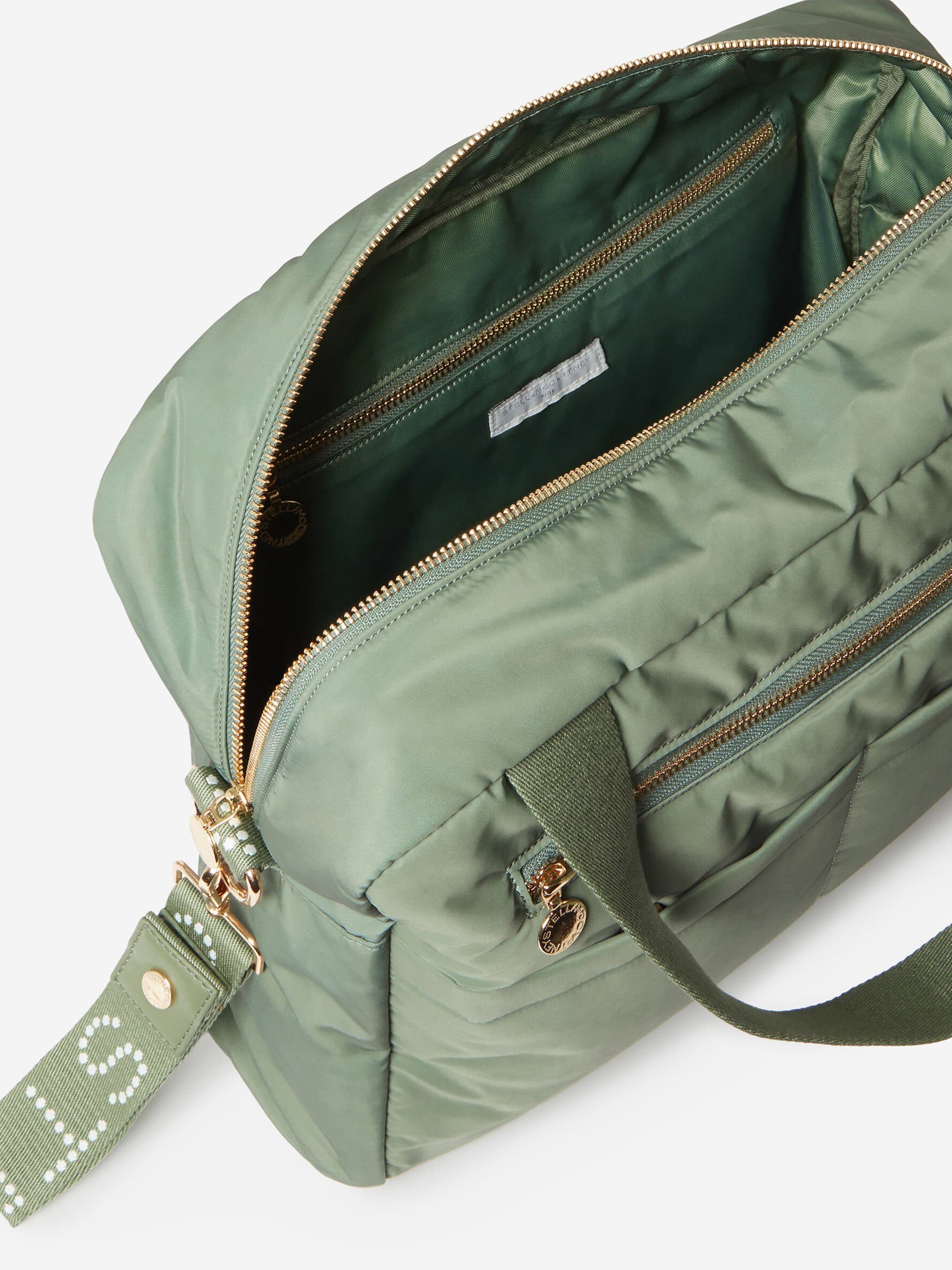 Stella McCartney Baby Branded Changing Bag in Green (36cm)