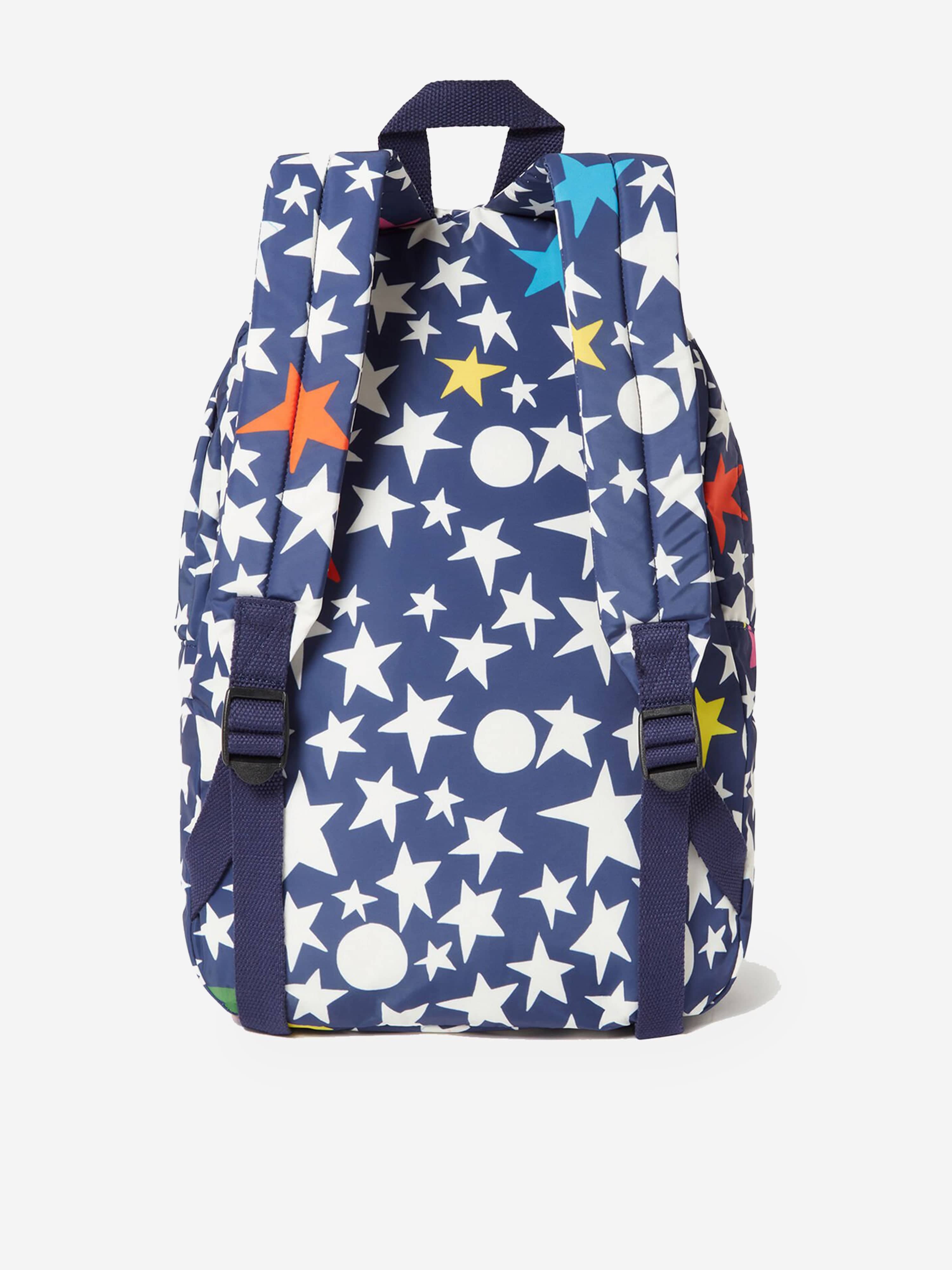 Stella McCartney Girls Stars Backpack in Blue (41cm)