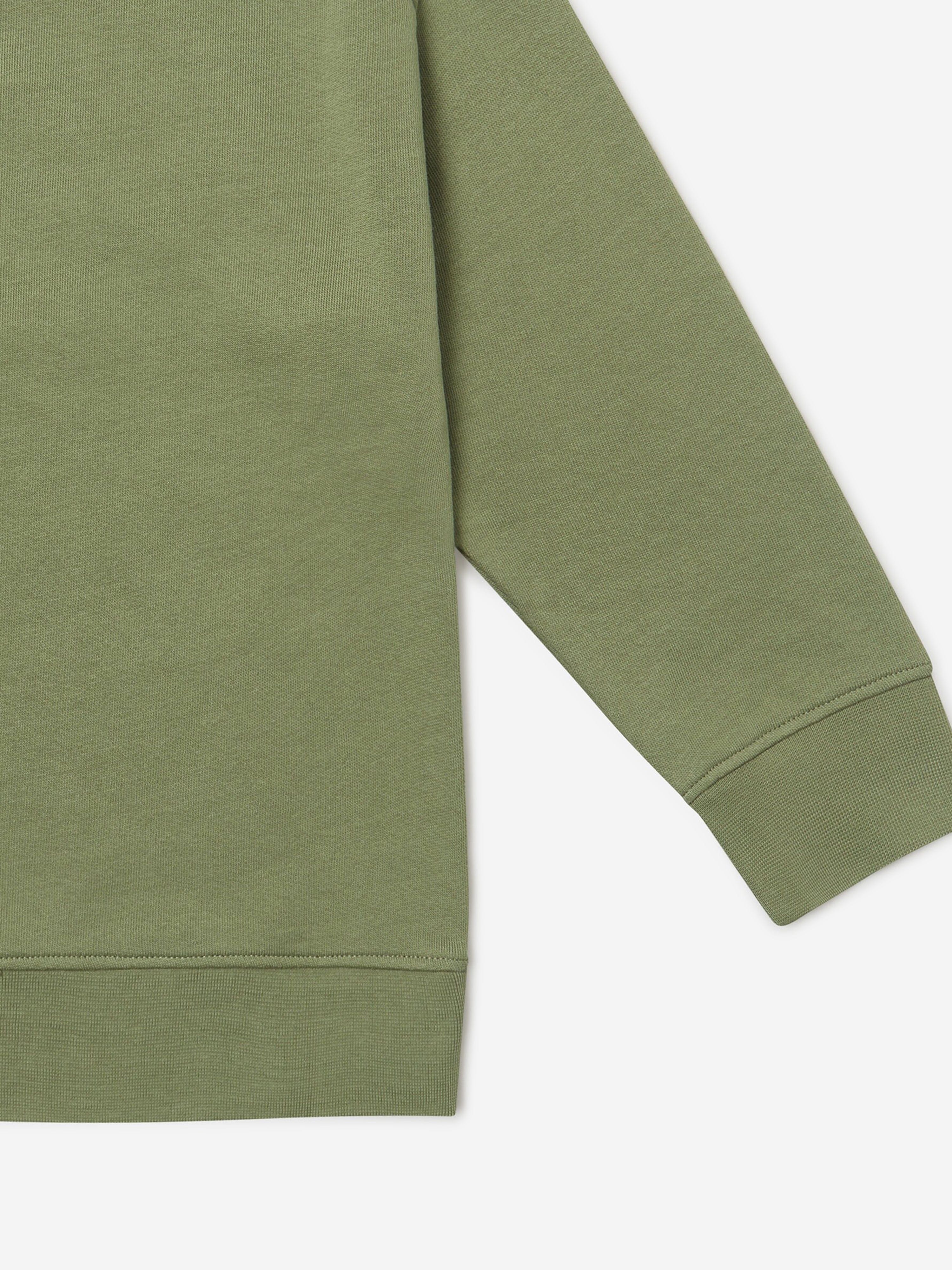 Stella McCartney Boys Logo Print Sweatshirt in Green