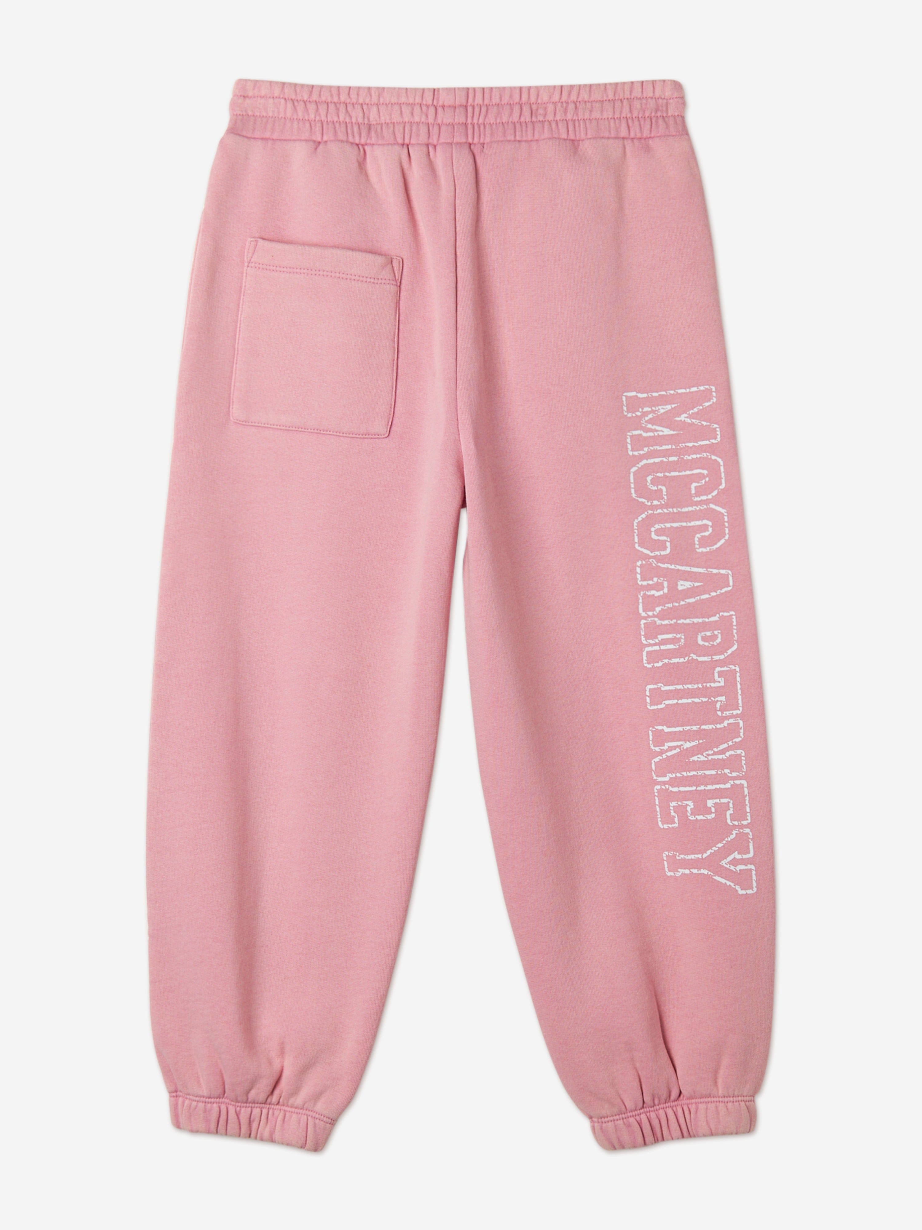 Stella McCartney Girls Logo Joggers in Pink