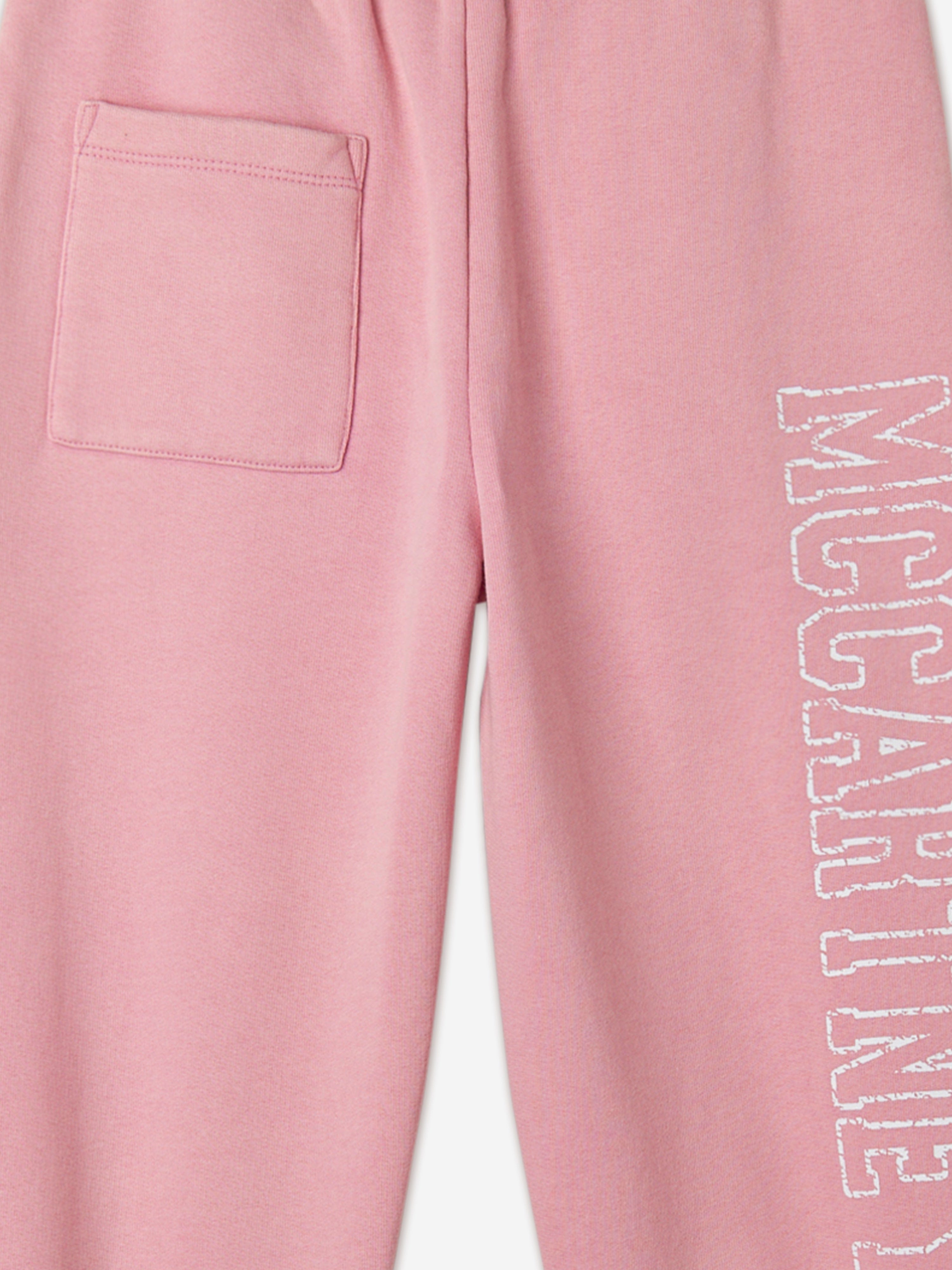 Stella McCartney Girls Logo Joggers in Pink