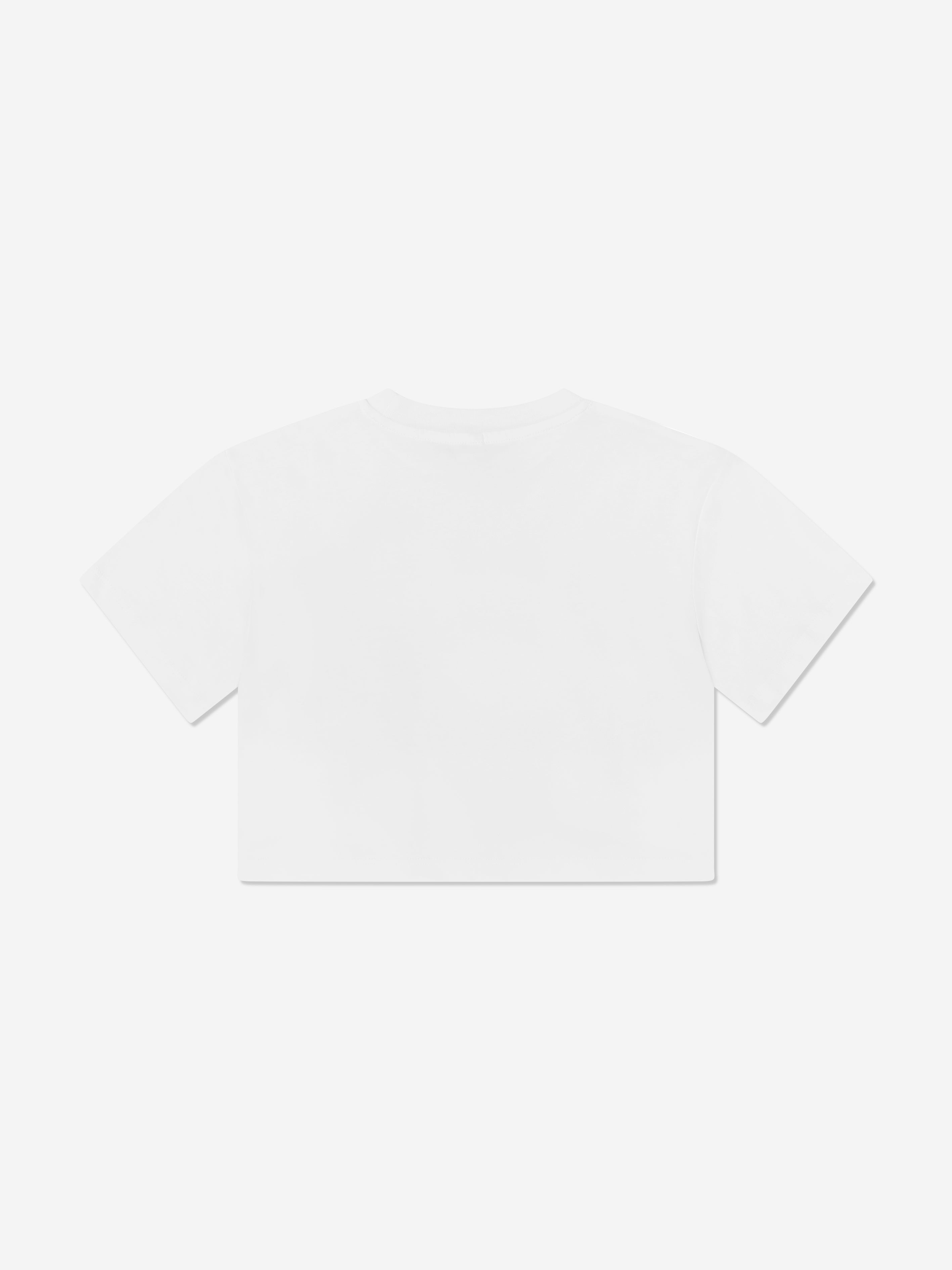 Stella McCartney Girls Lips Logo T-Shirt in White
