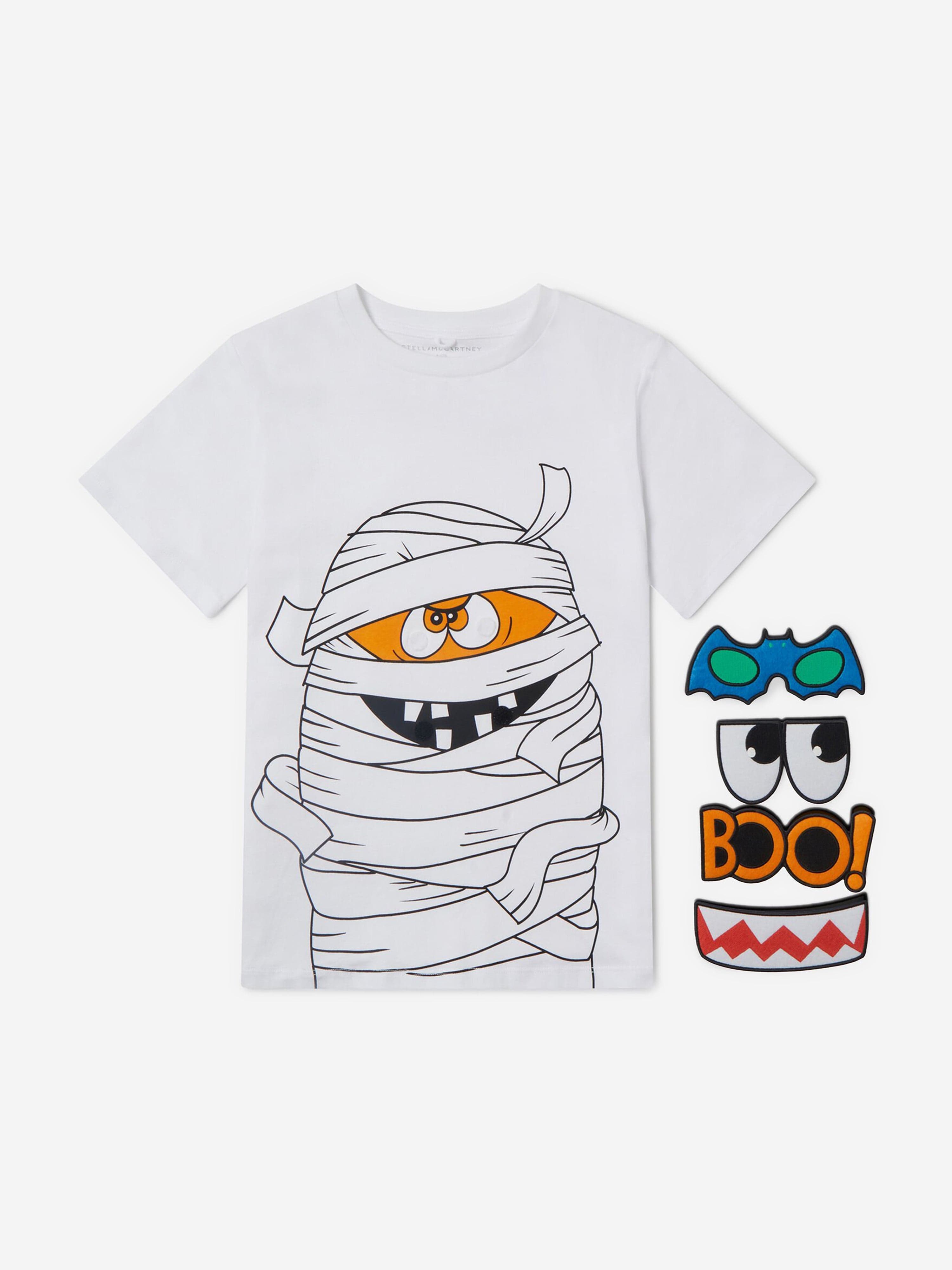 Stella McCartney Boys Mummy Detachables T-Shirt in White
