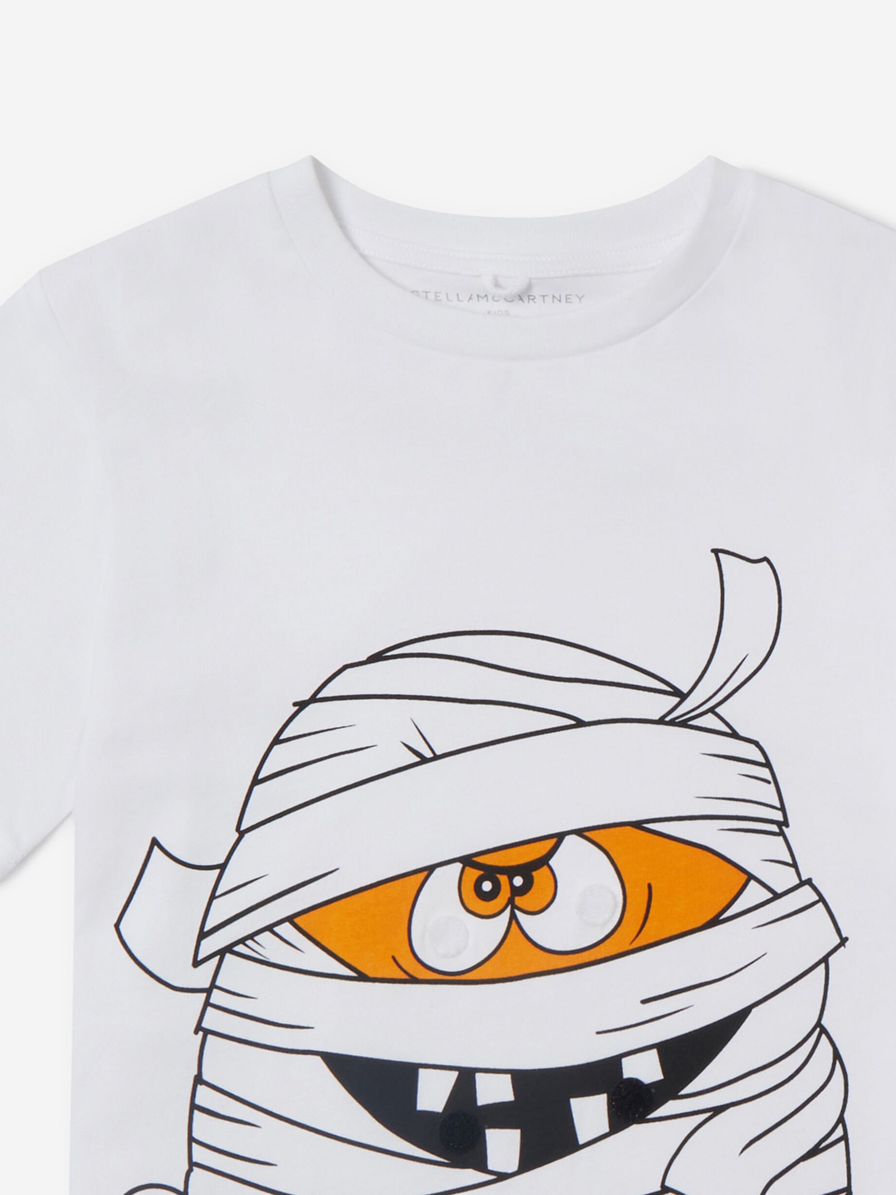 Stella McCartney Boys Mummy Detachables T-Shirt in White